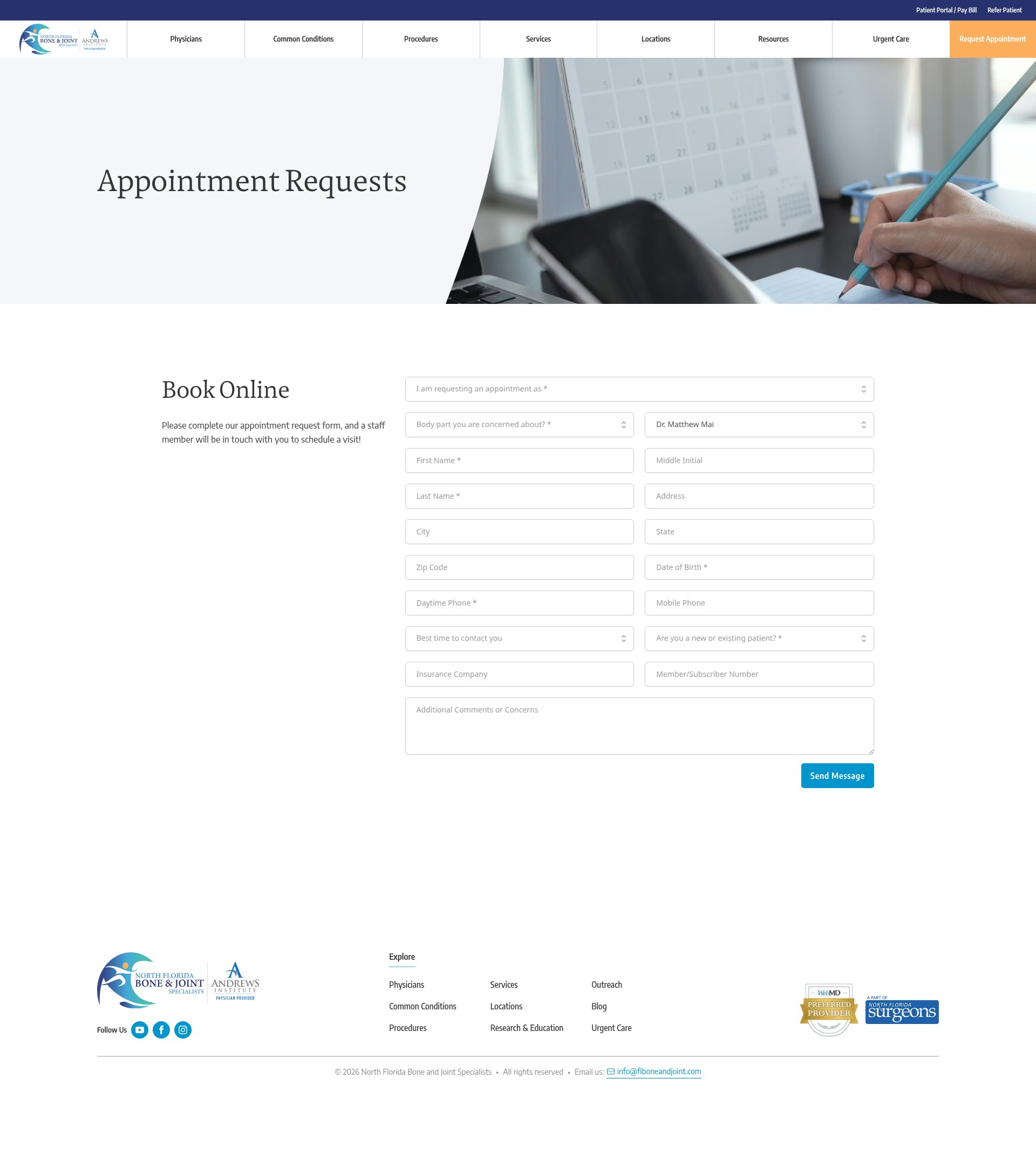Landing Page