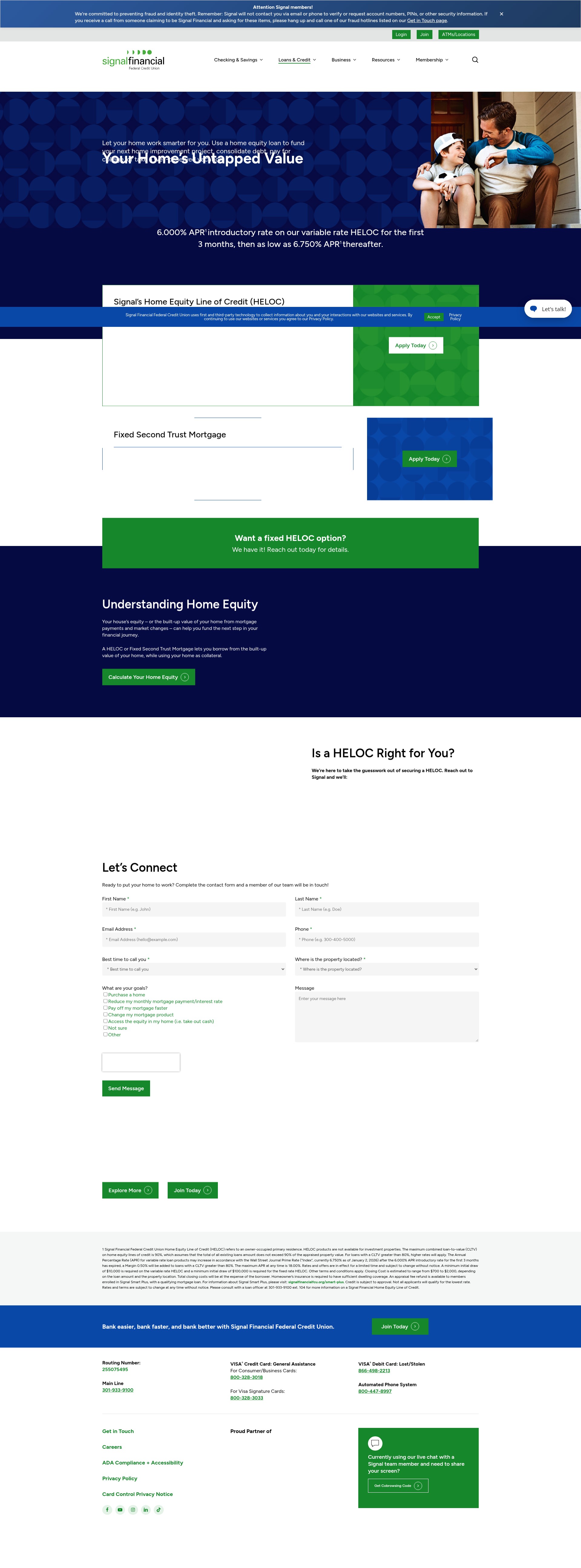 Landing Page