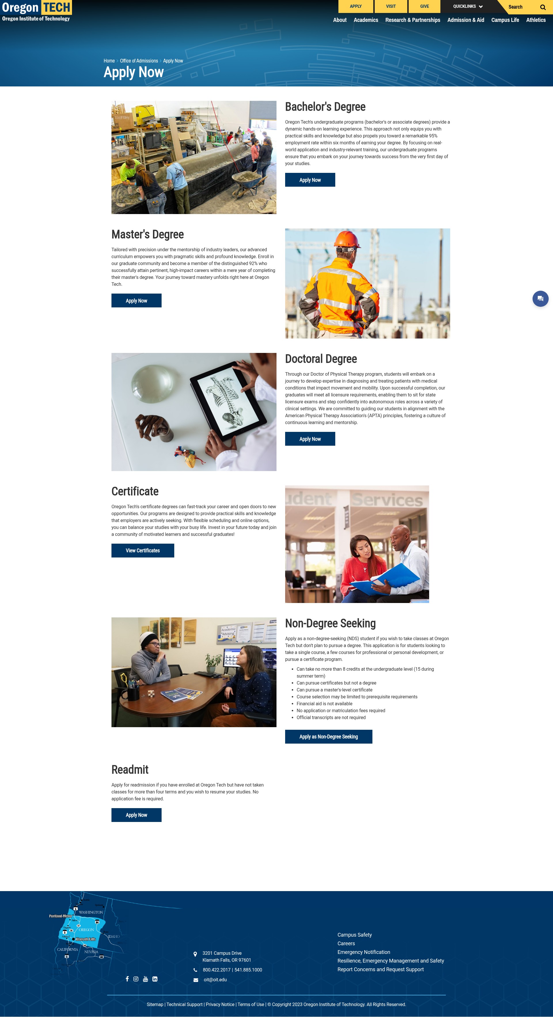 Landing Page