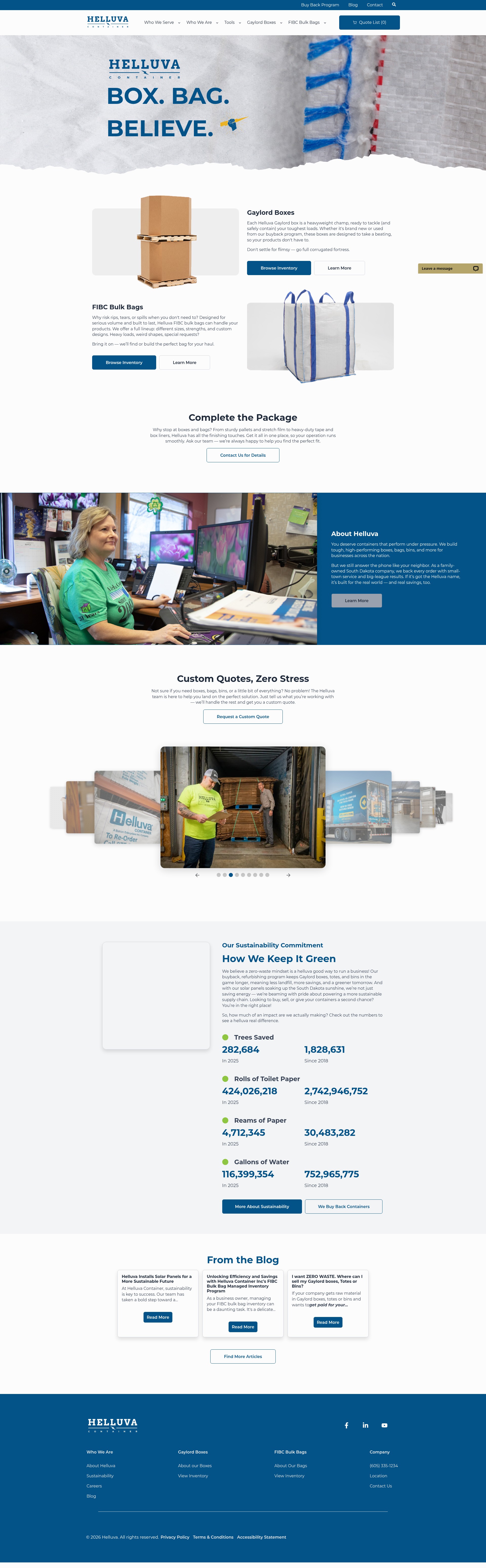 Landing Page