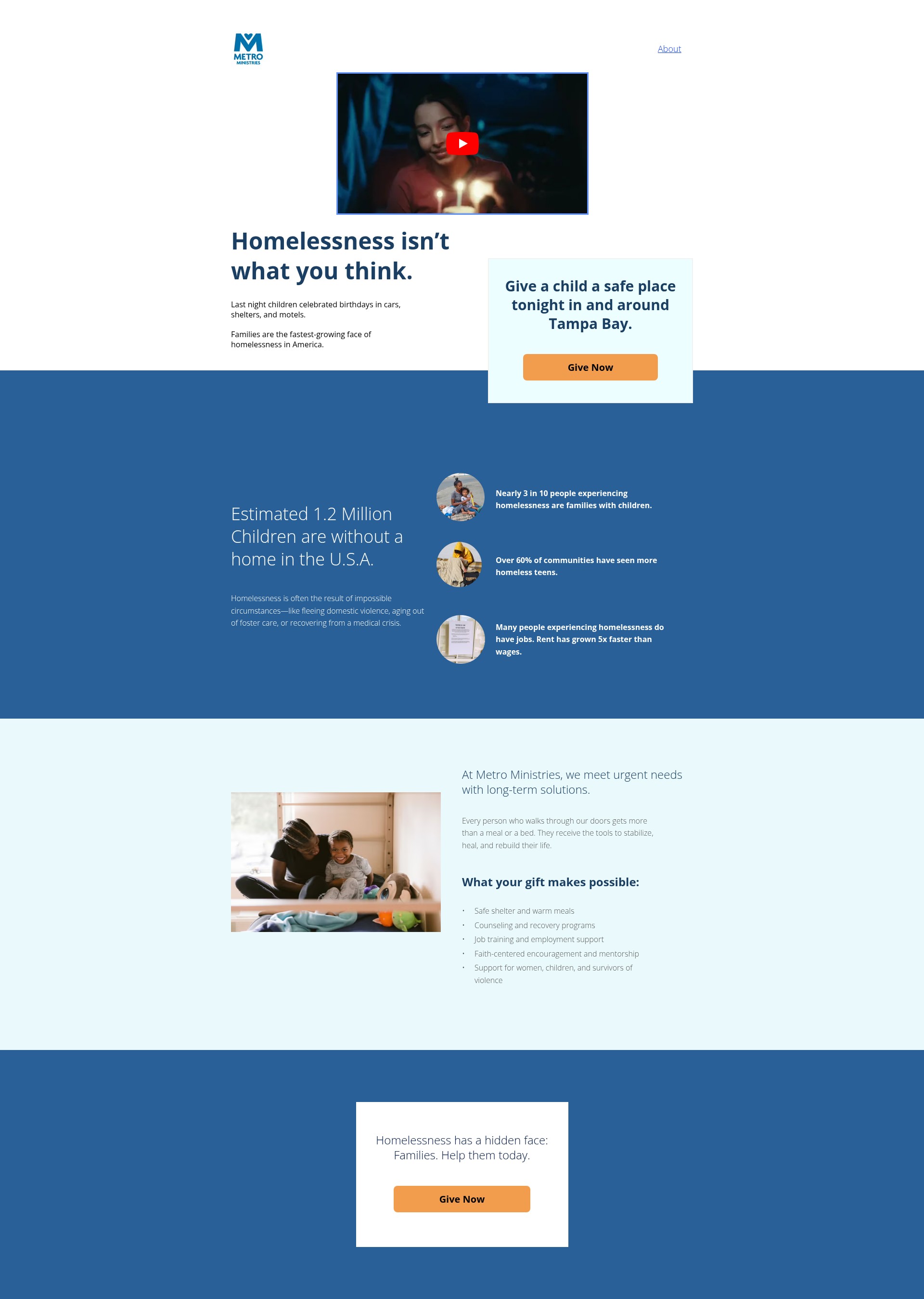 Landing Page