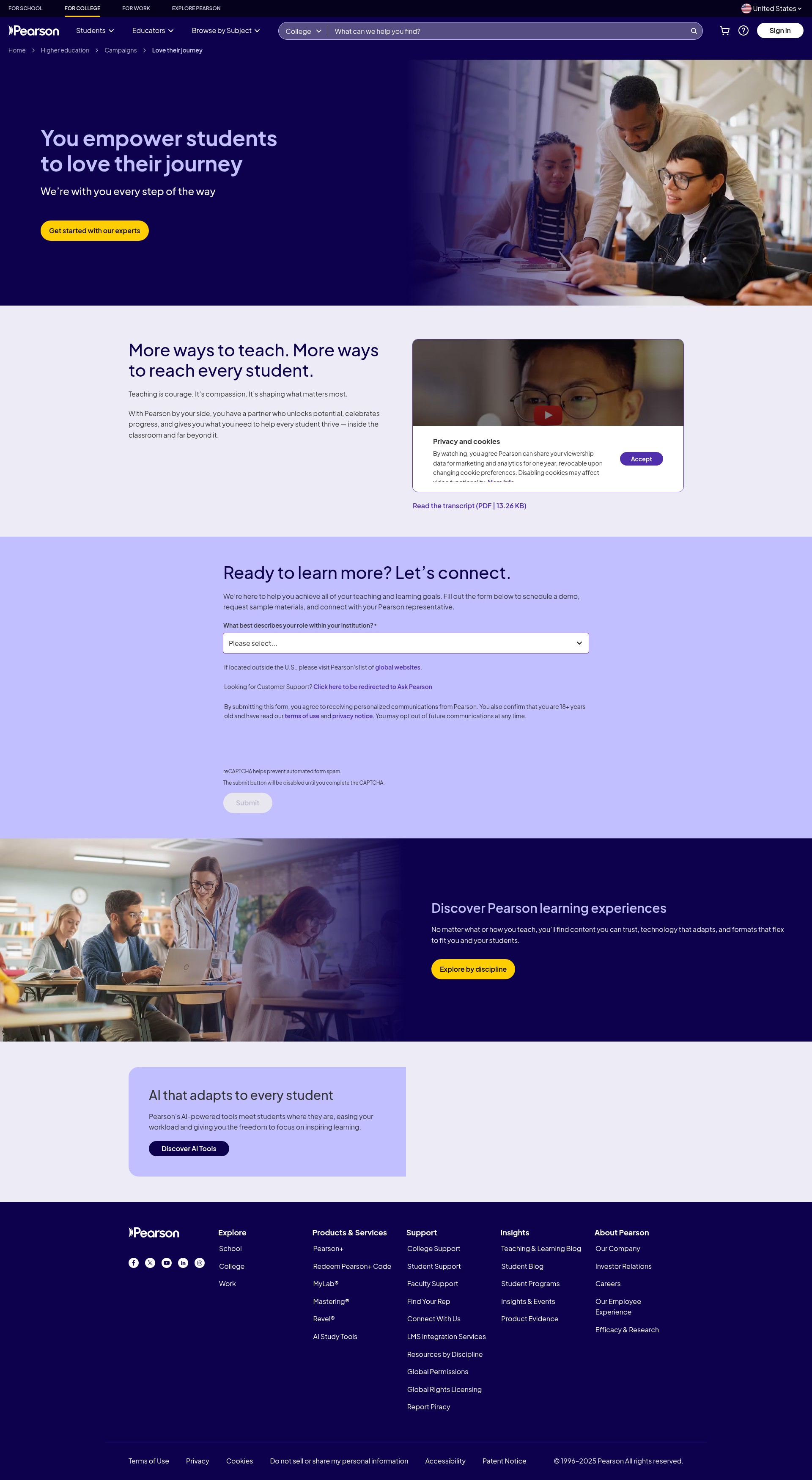 Landing Page