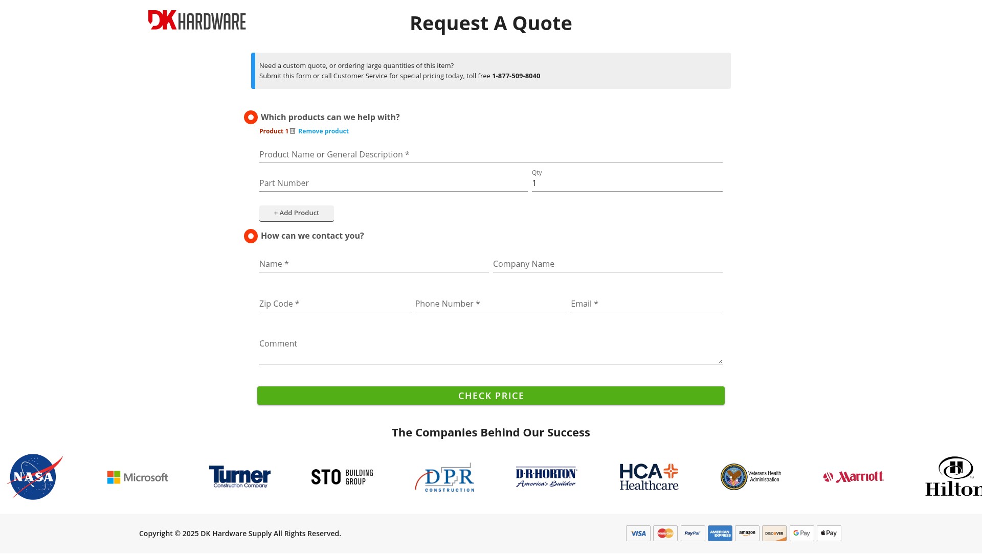 Landing Page