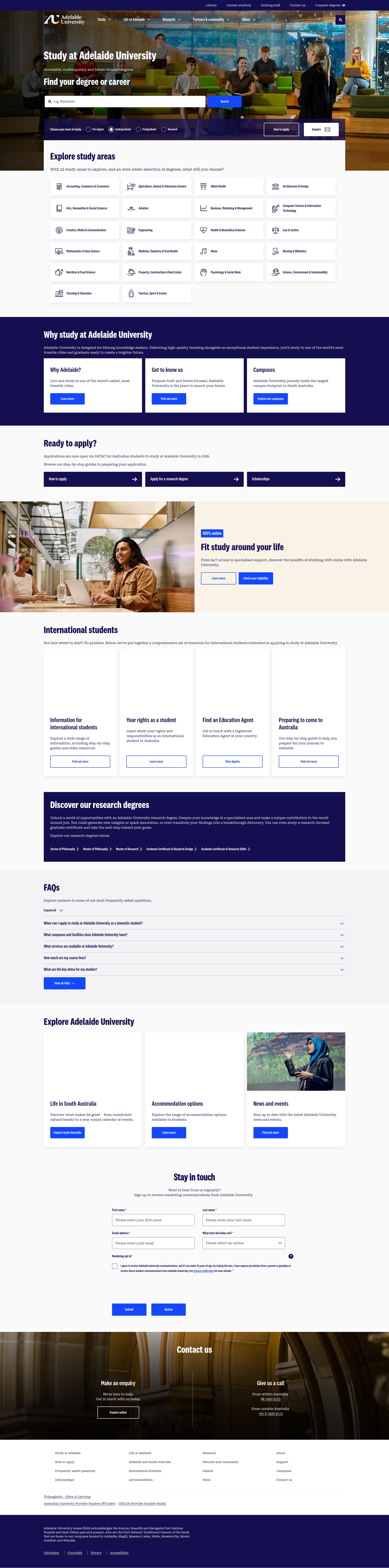 Landing Page