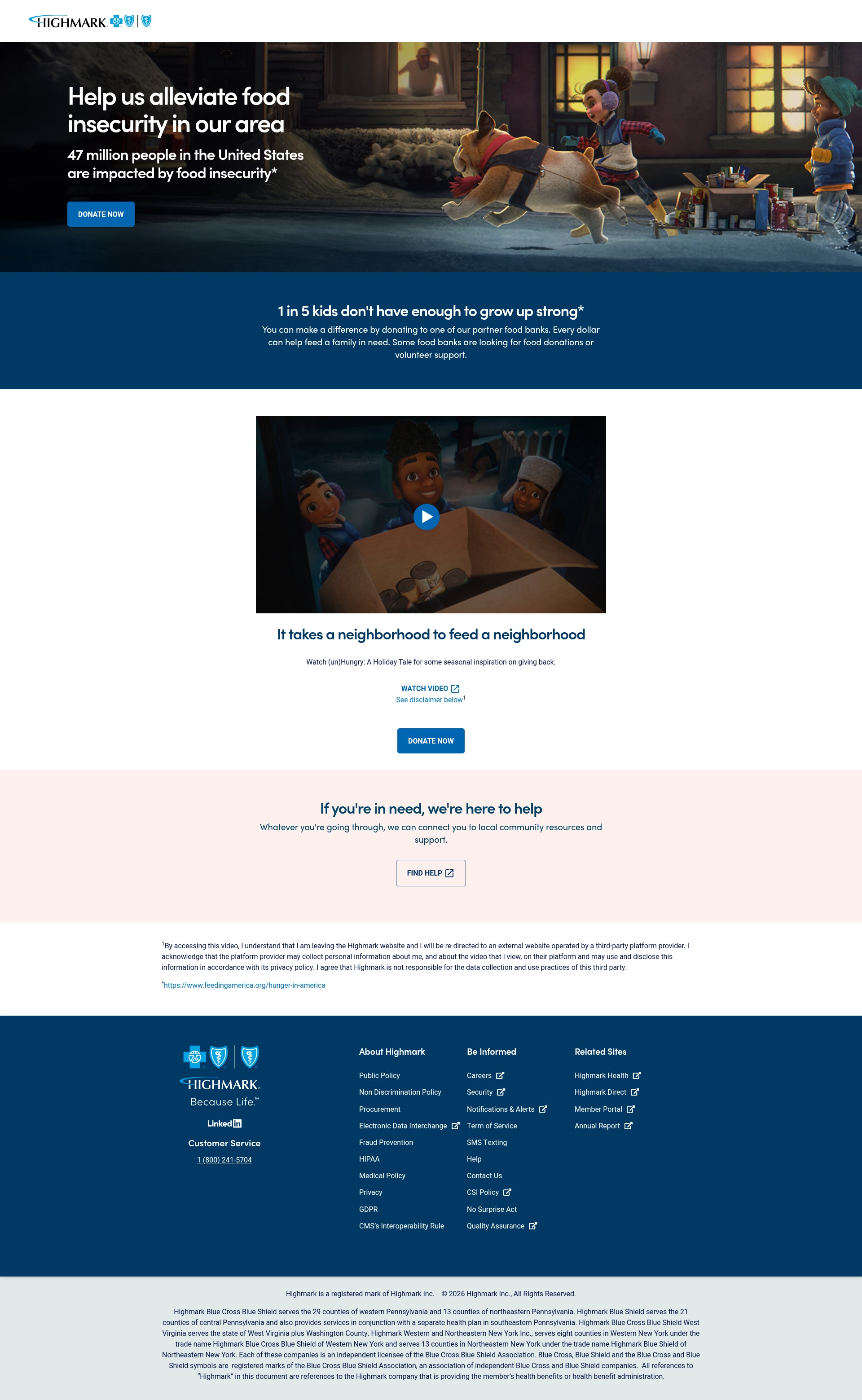 Landing Page