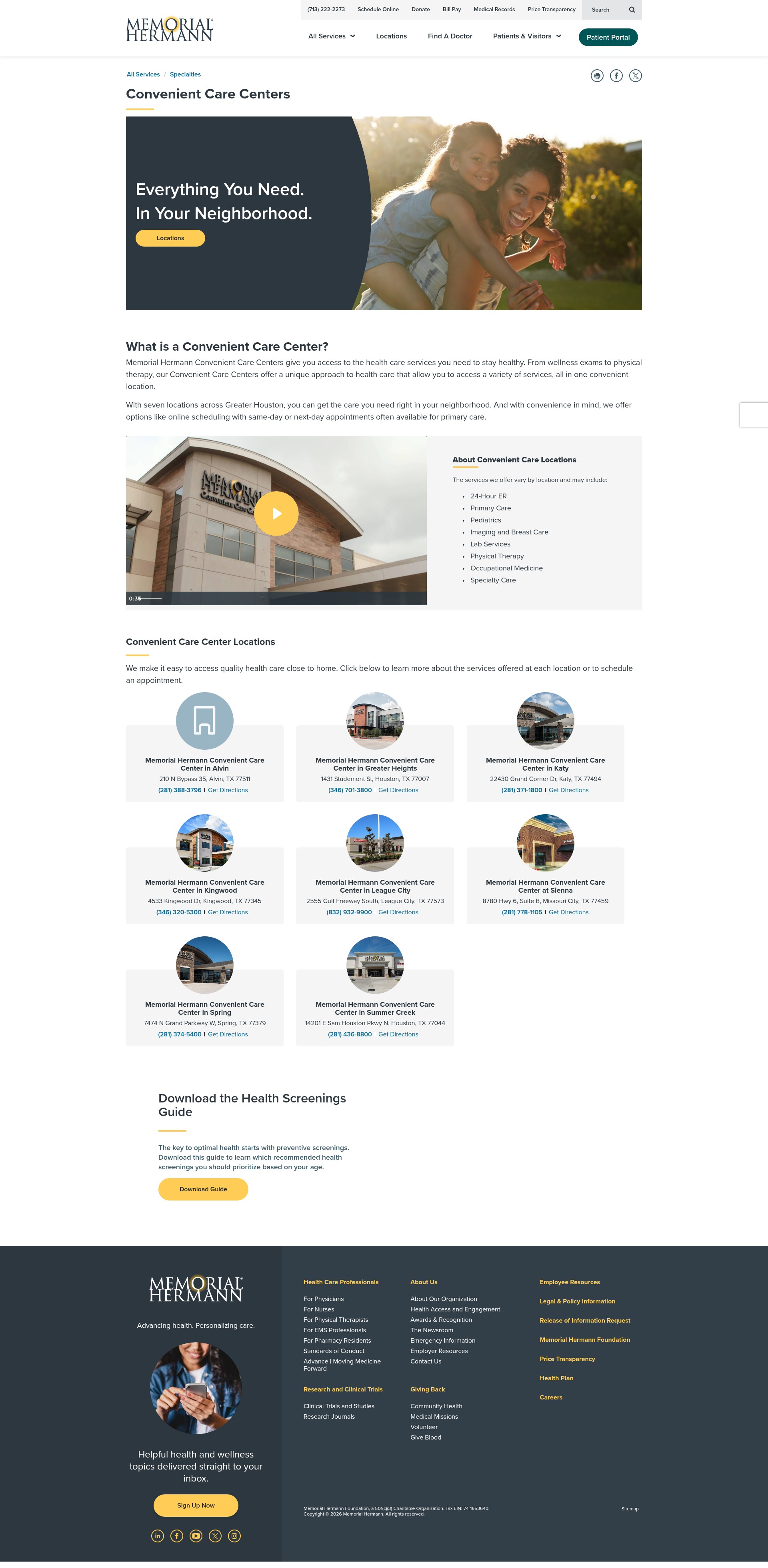 Landing Page