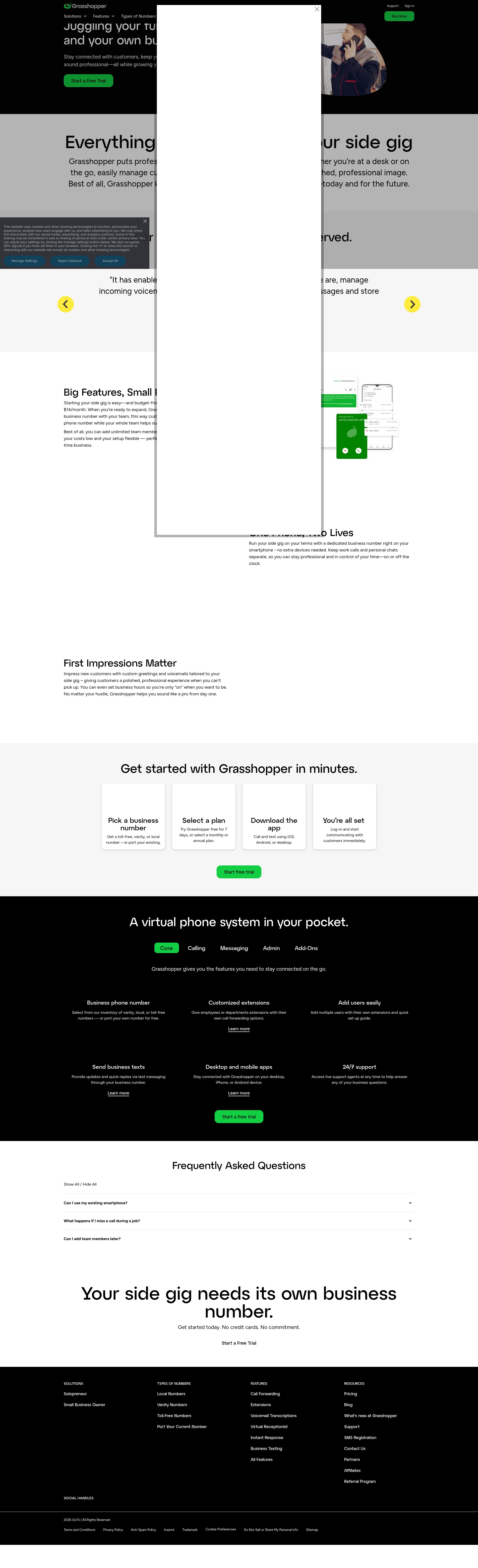 Landing Page