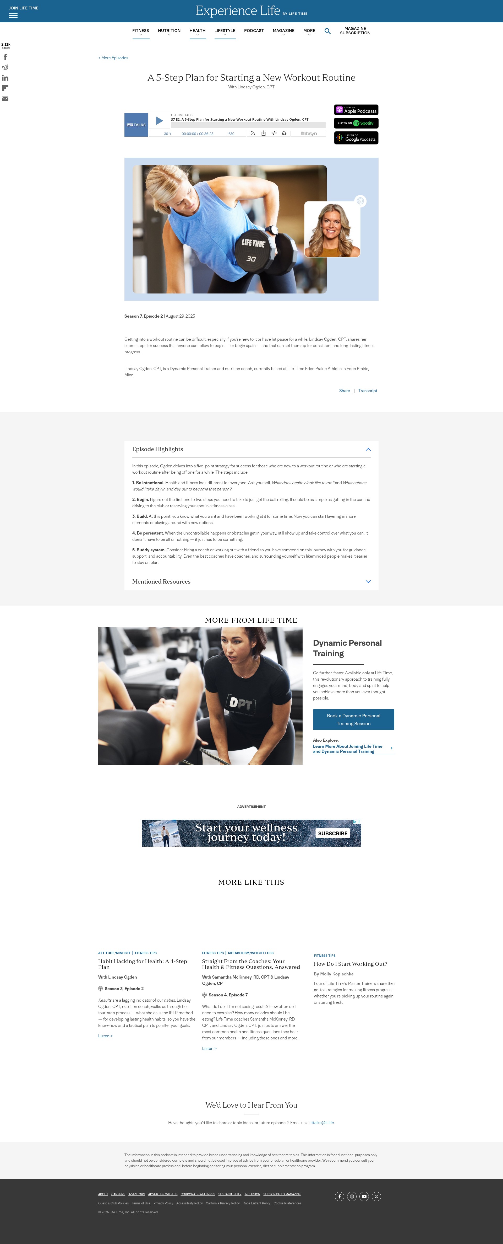 Landing Page
