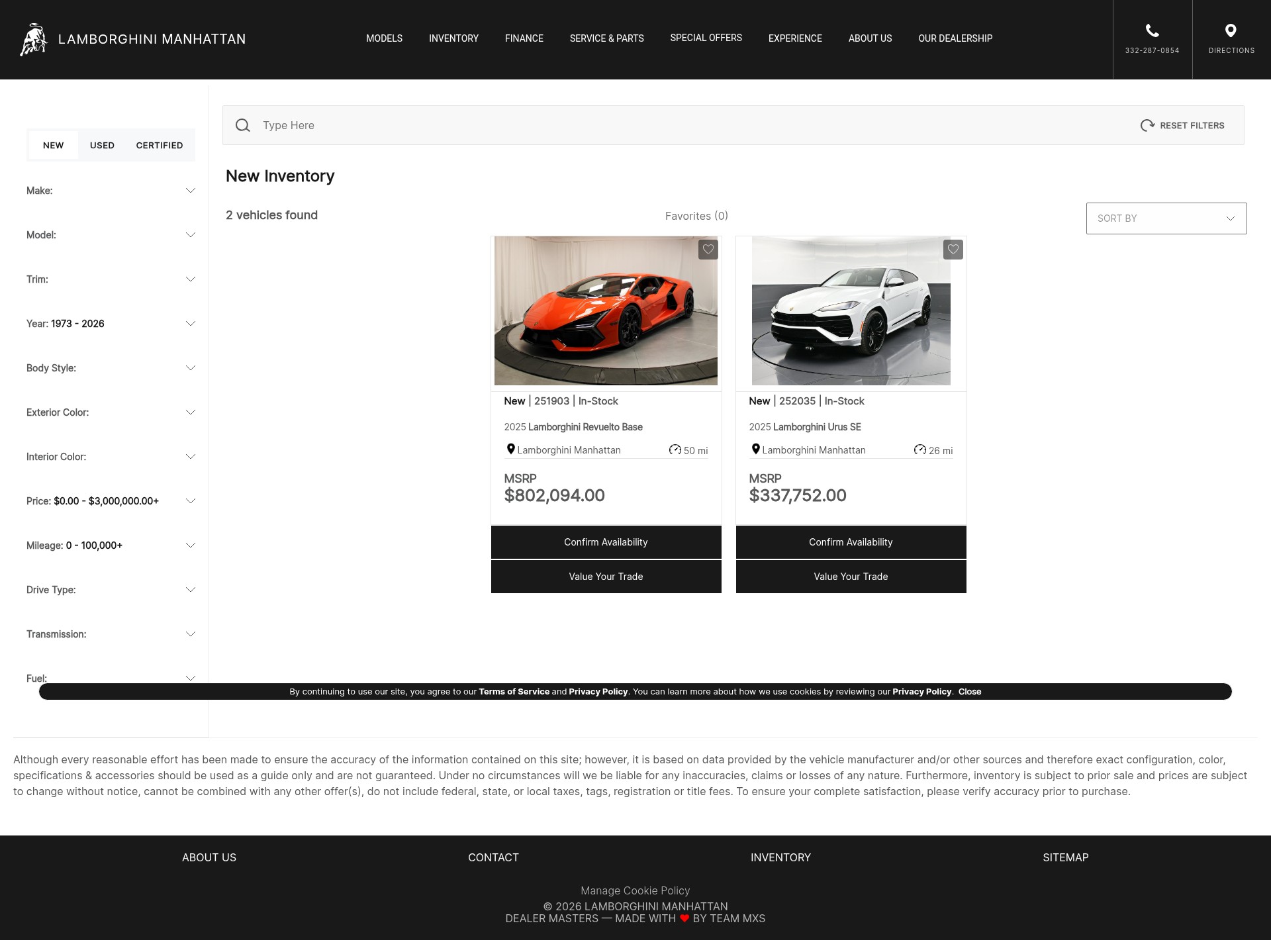 Landing Page