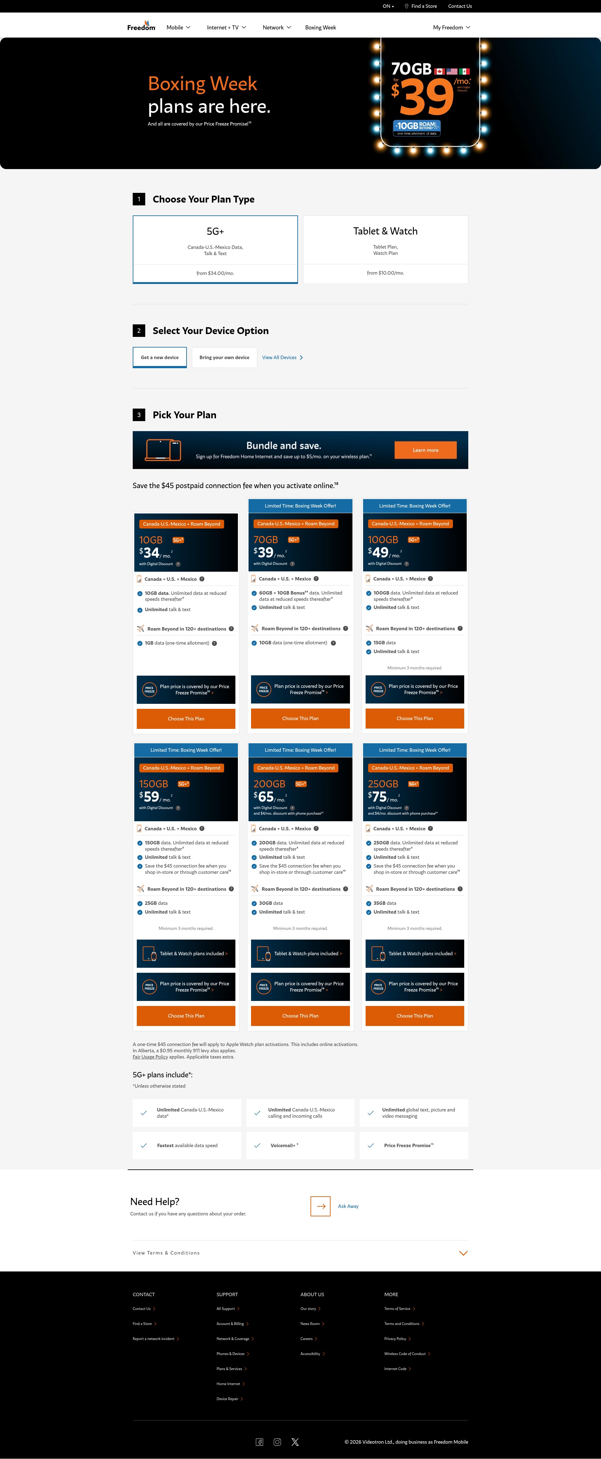 Landing Page