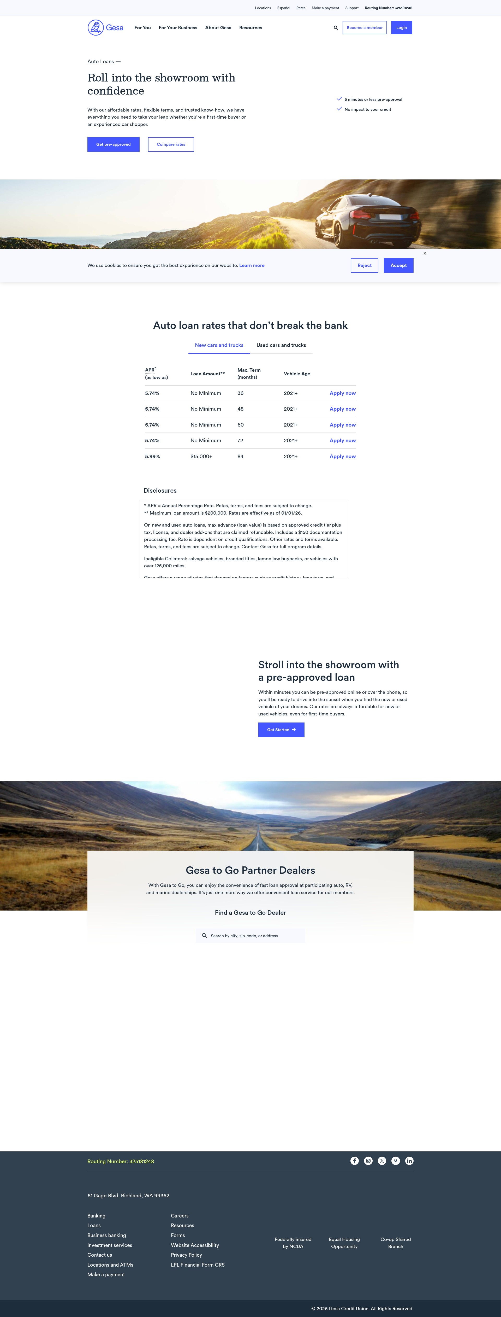 Landing Page