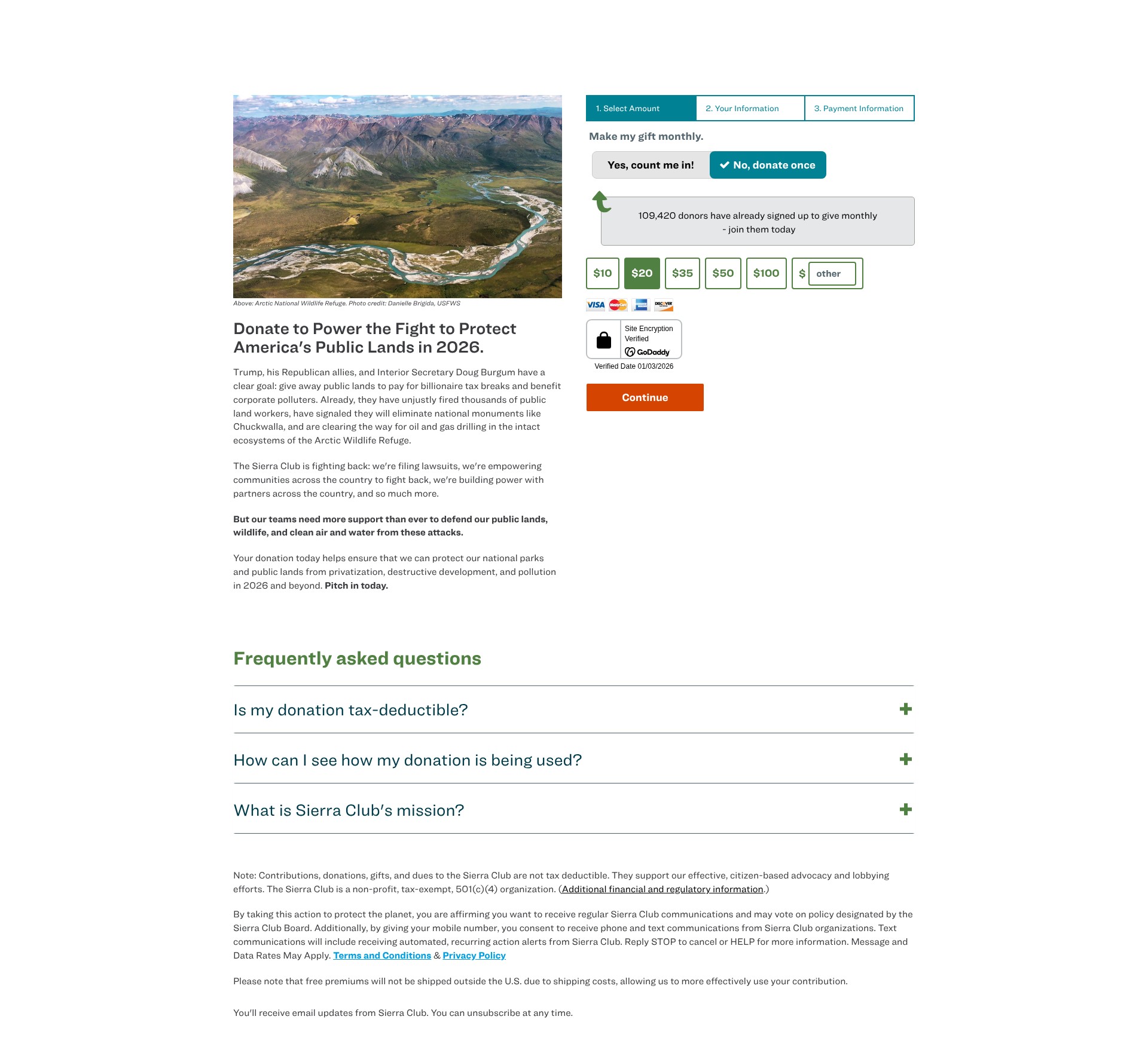 Landing Page