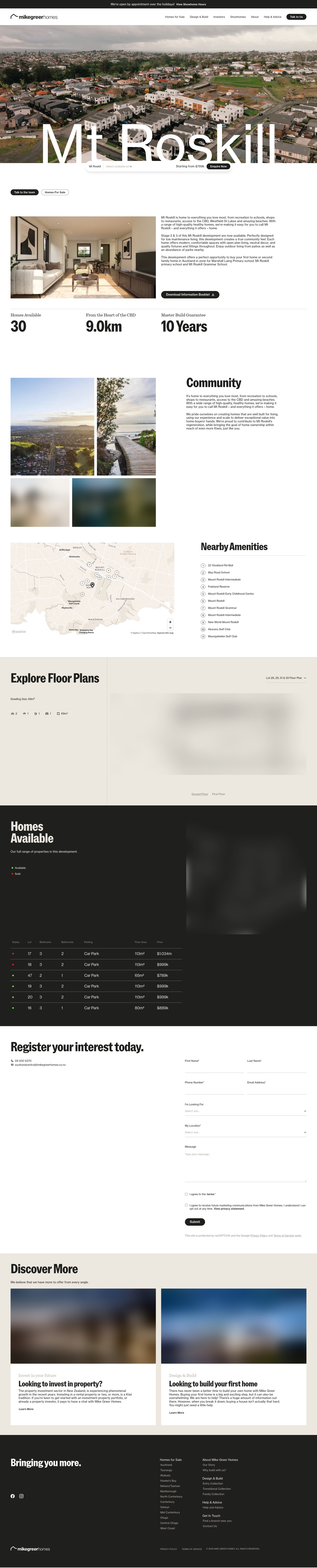 Landing Page