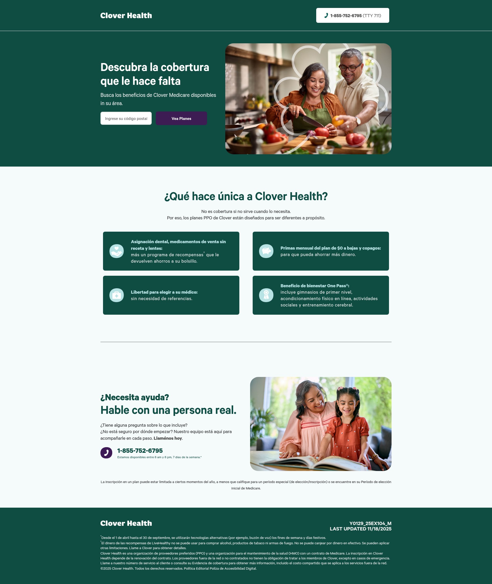 Landing Page