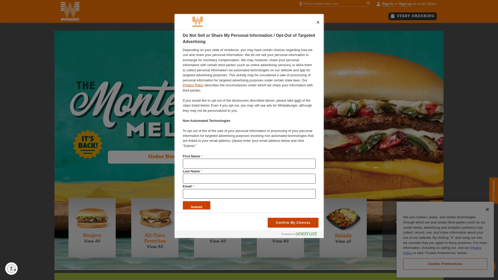 Landing Page