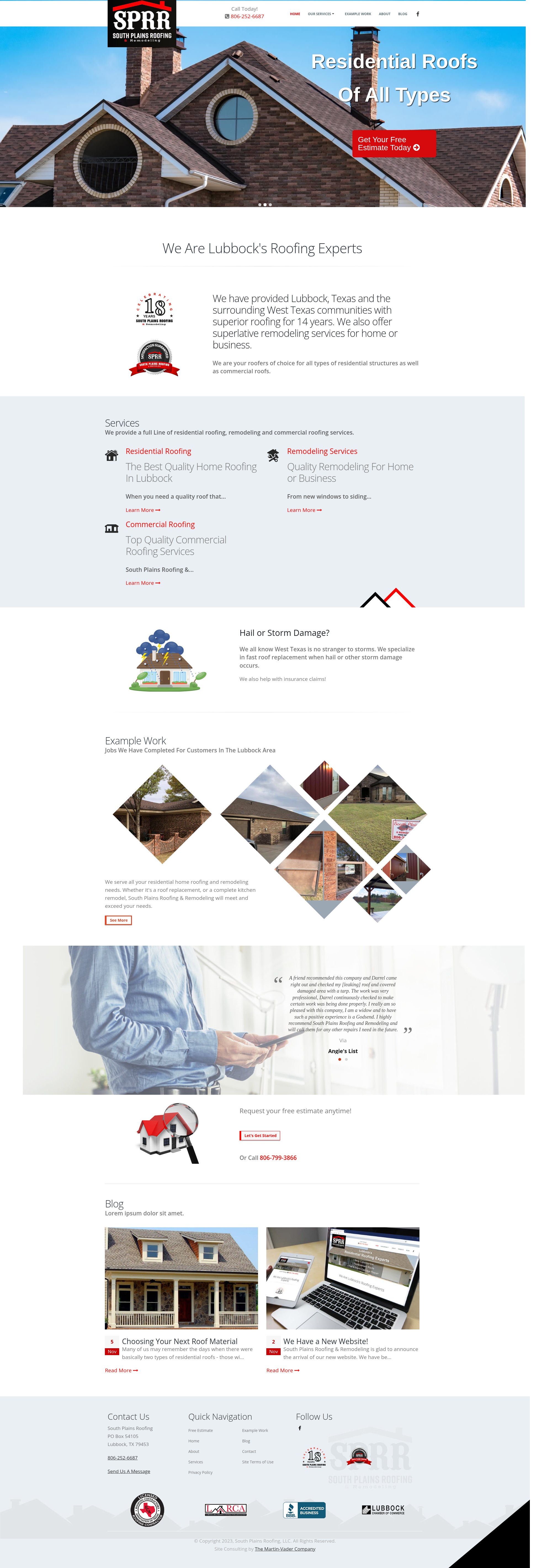 Landing Page