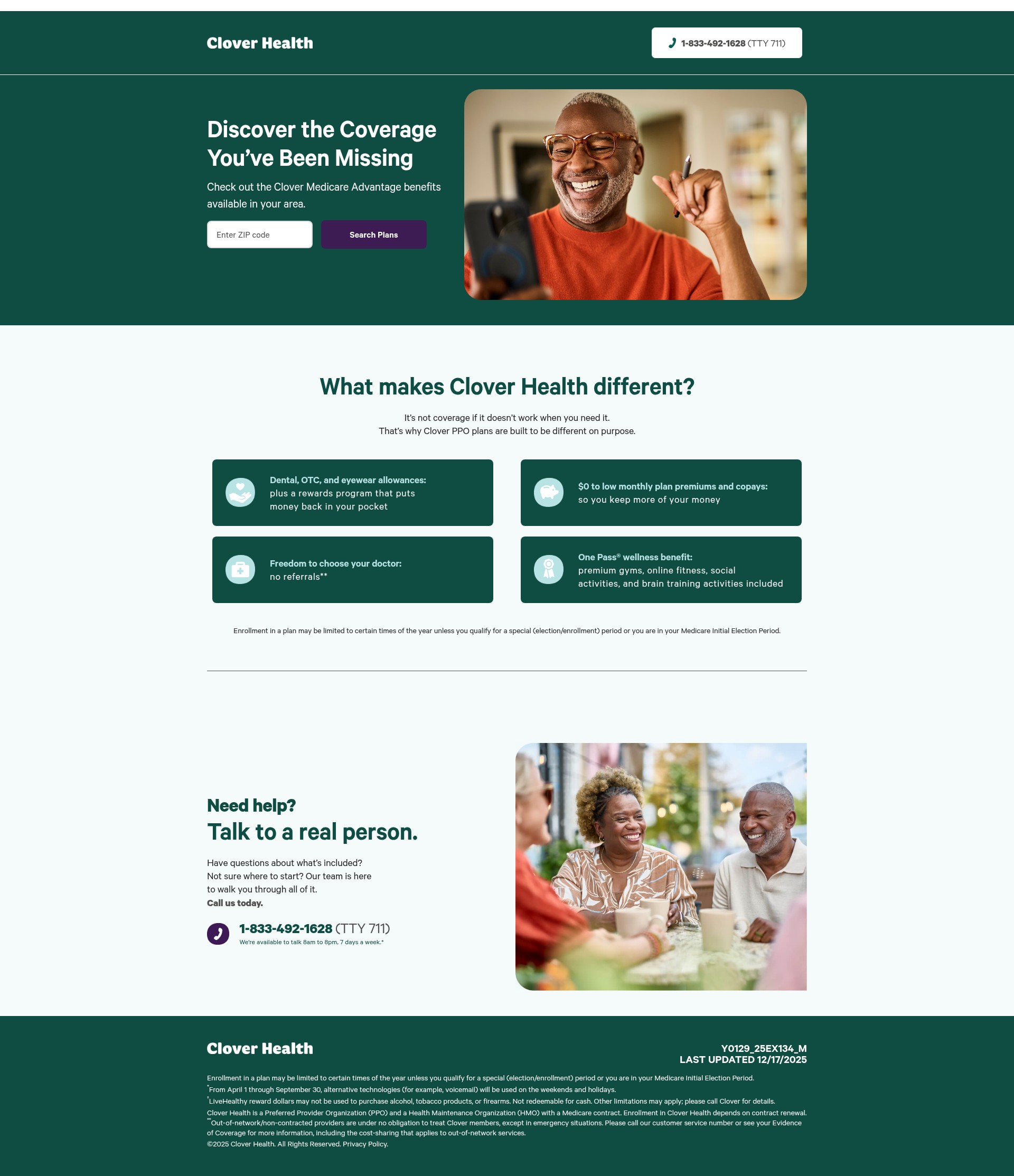 Landing Page
