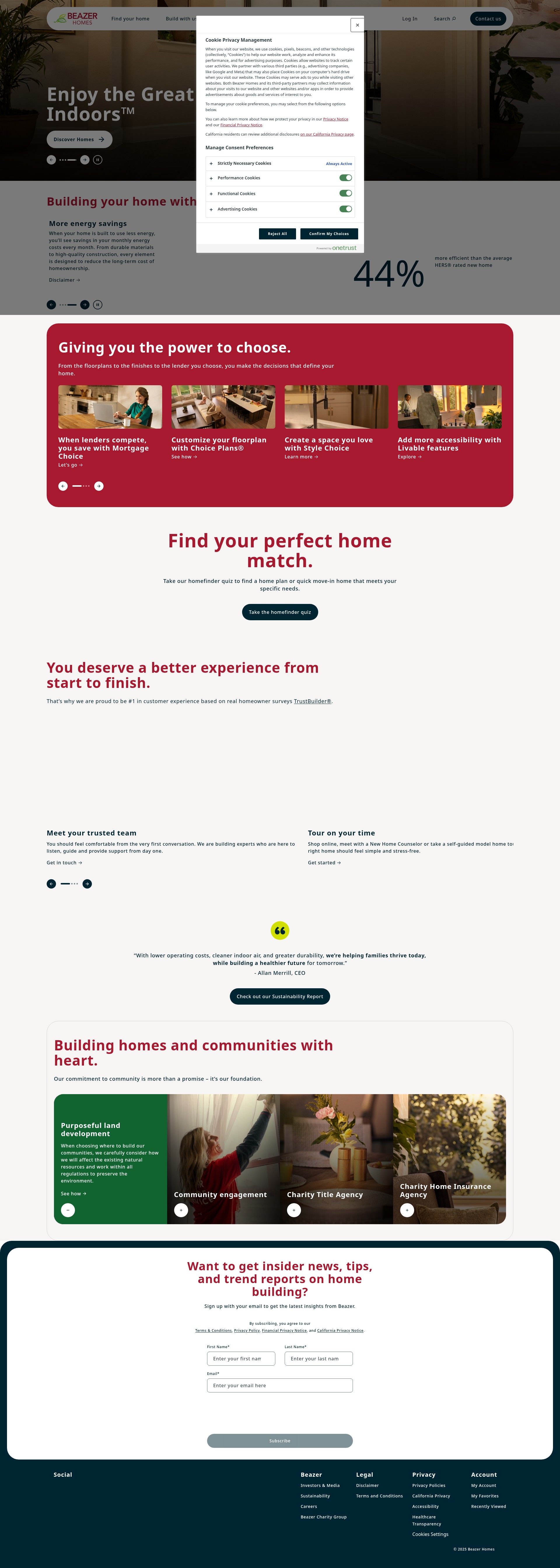 Landing Page