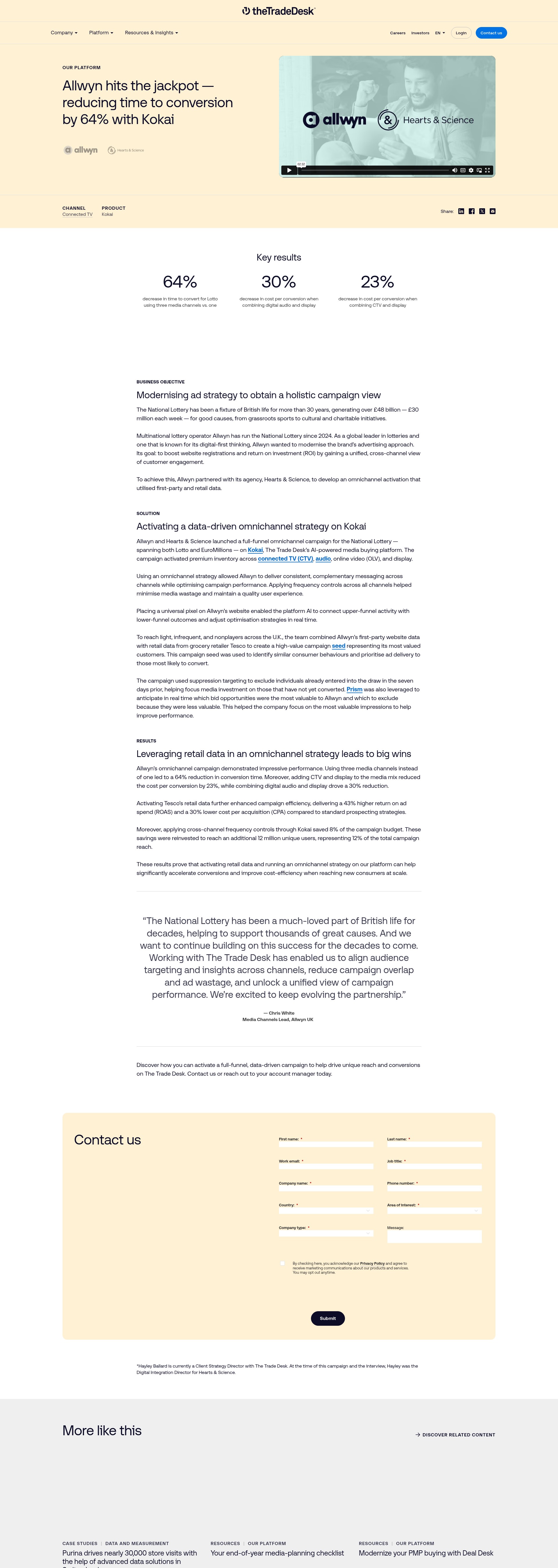 Landing Page