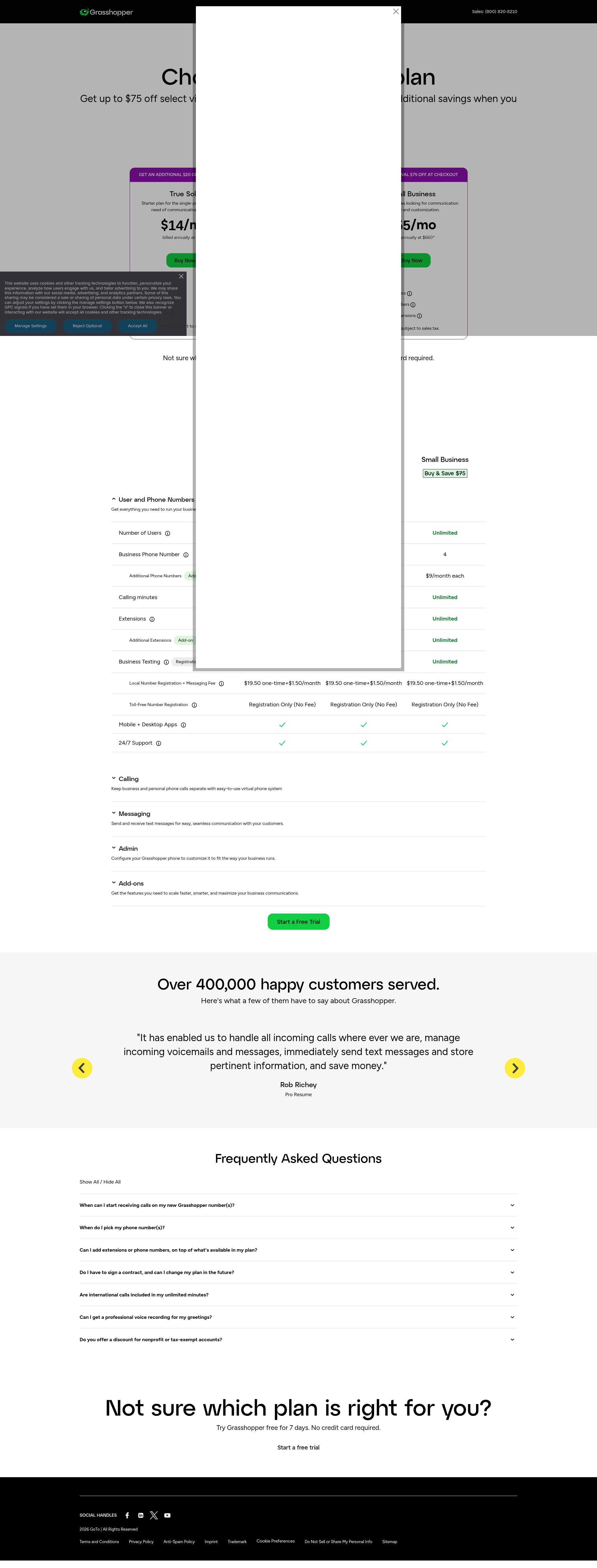 Landing Page