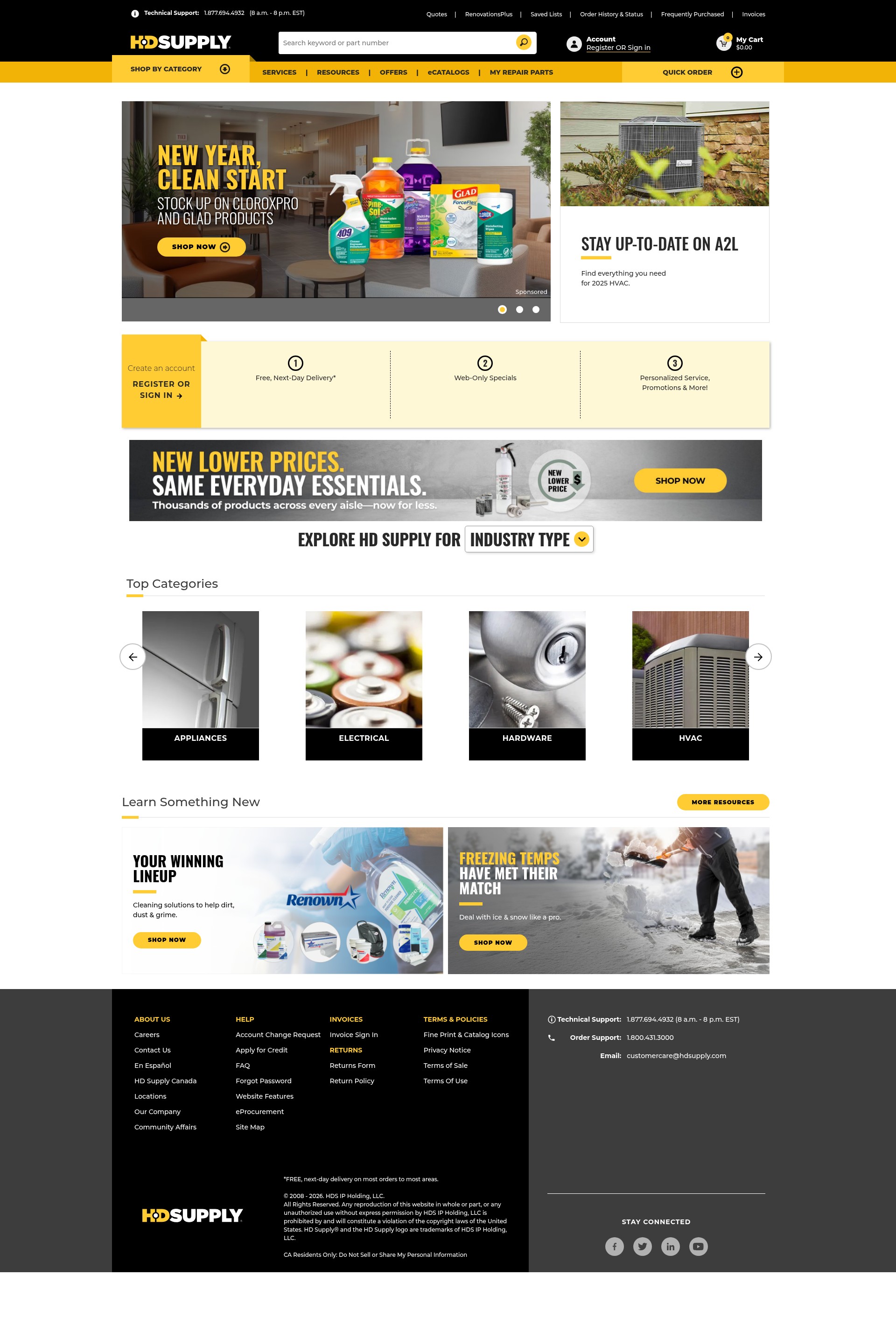 Landing Page
