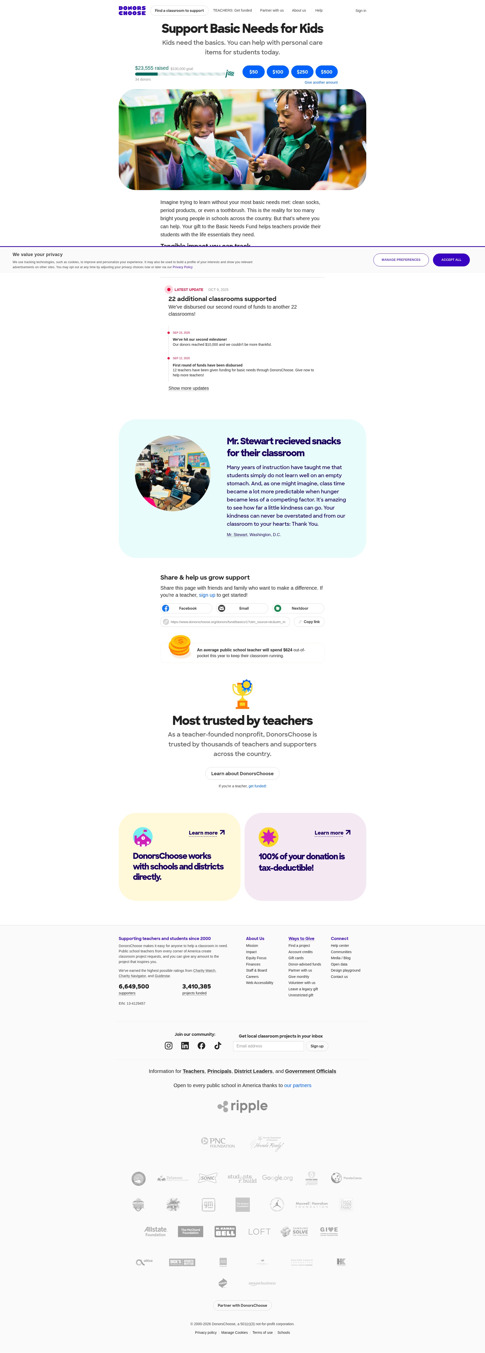 Landing Page