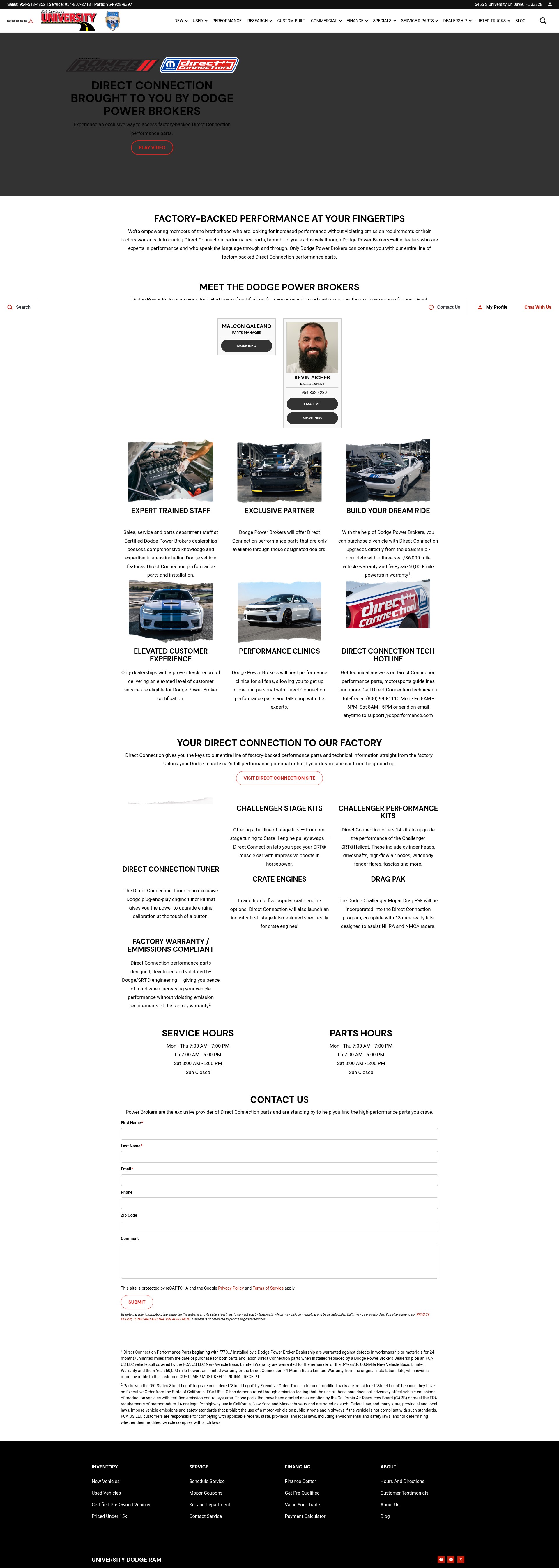 Landing Page