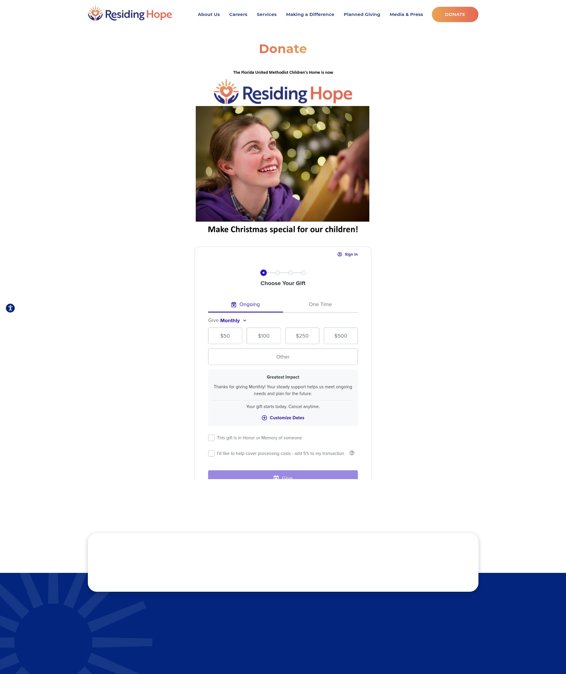 Landing Page