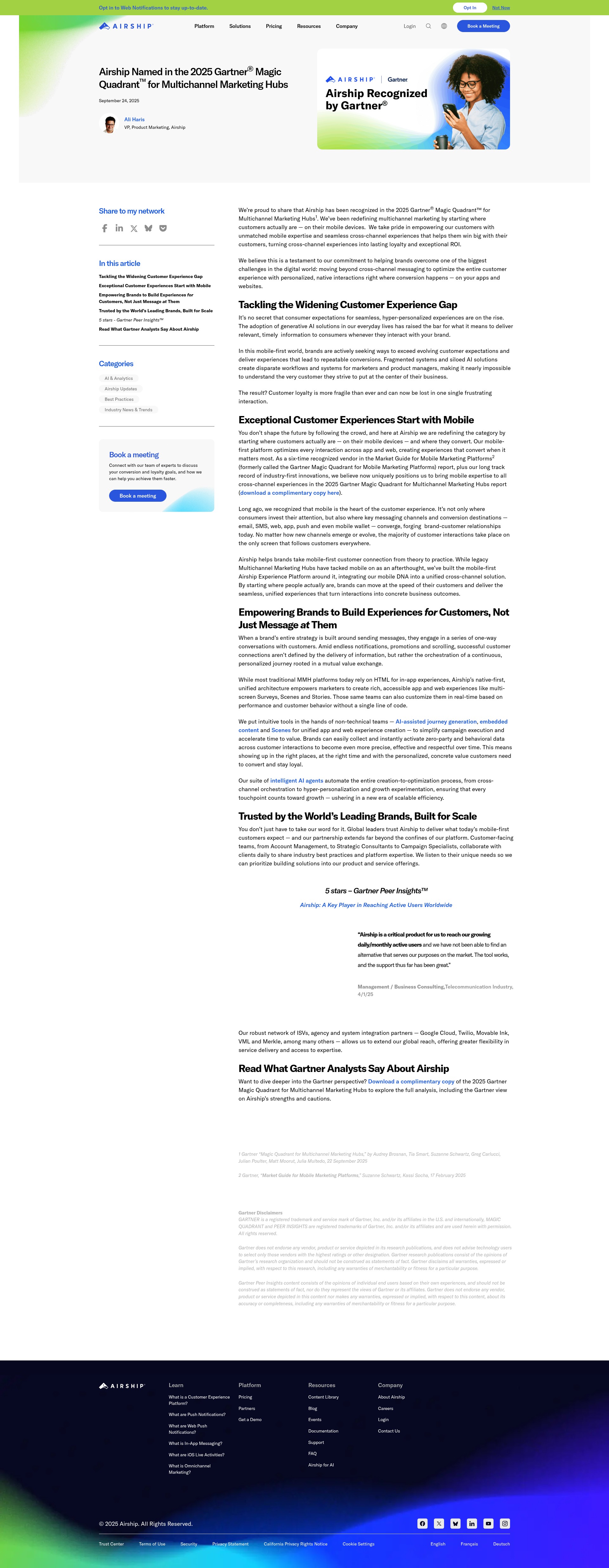 Landing Page