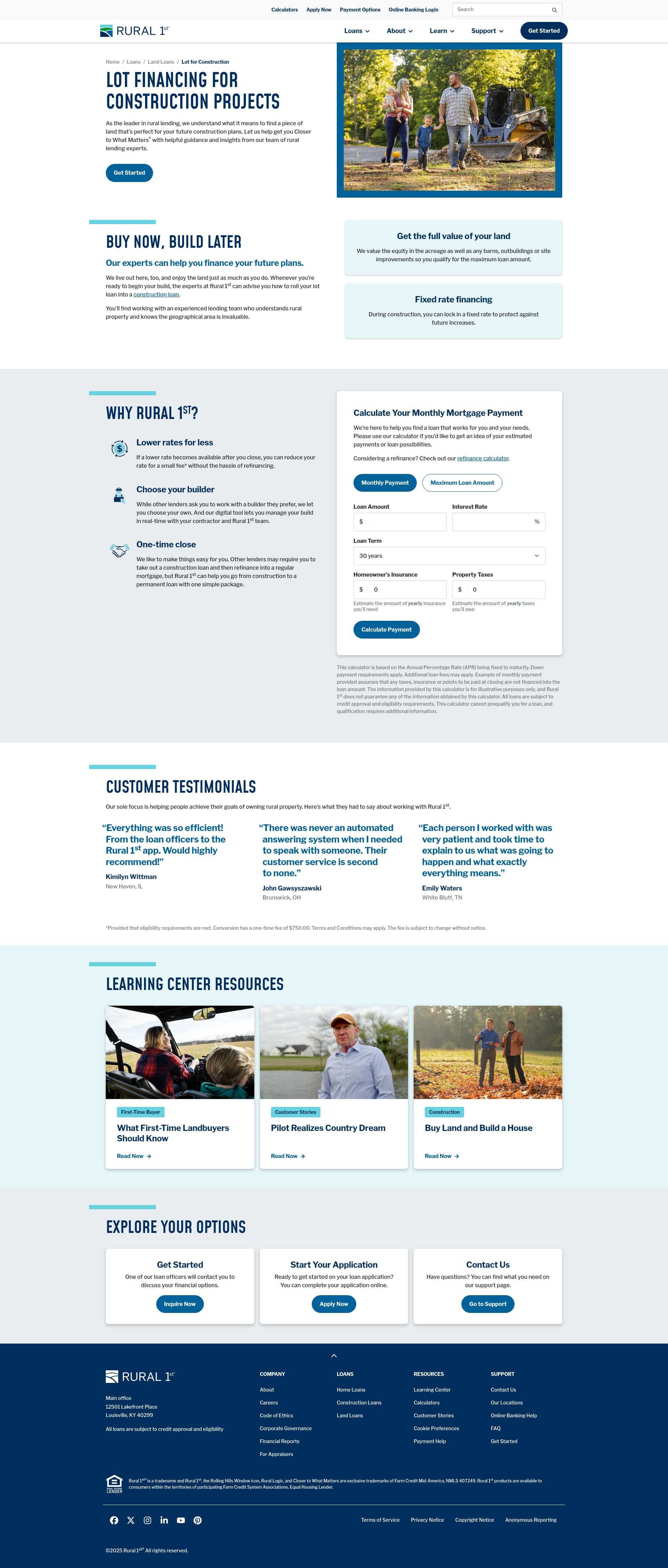 Landing Page