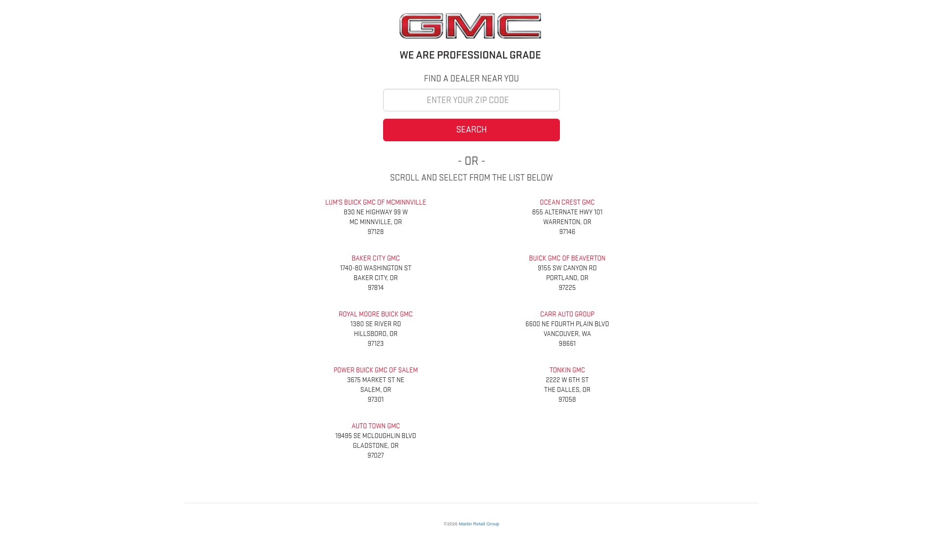 Landing Page