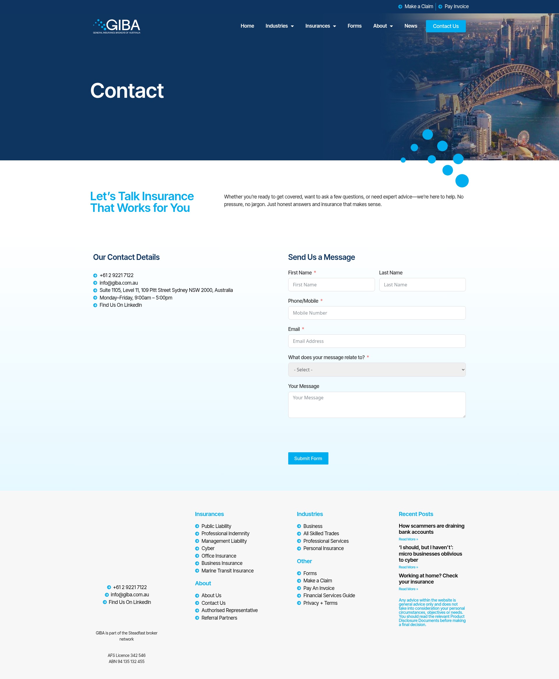Landing Page