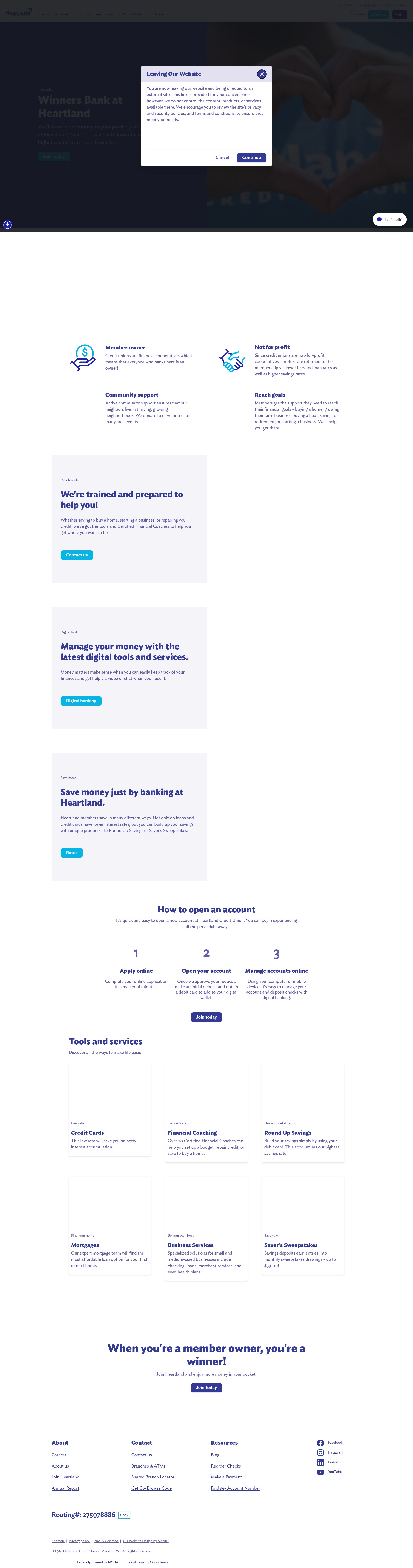Landing Page