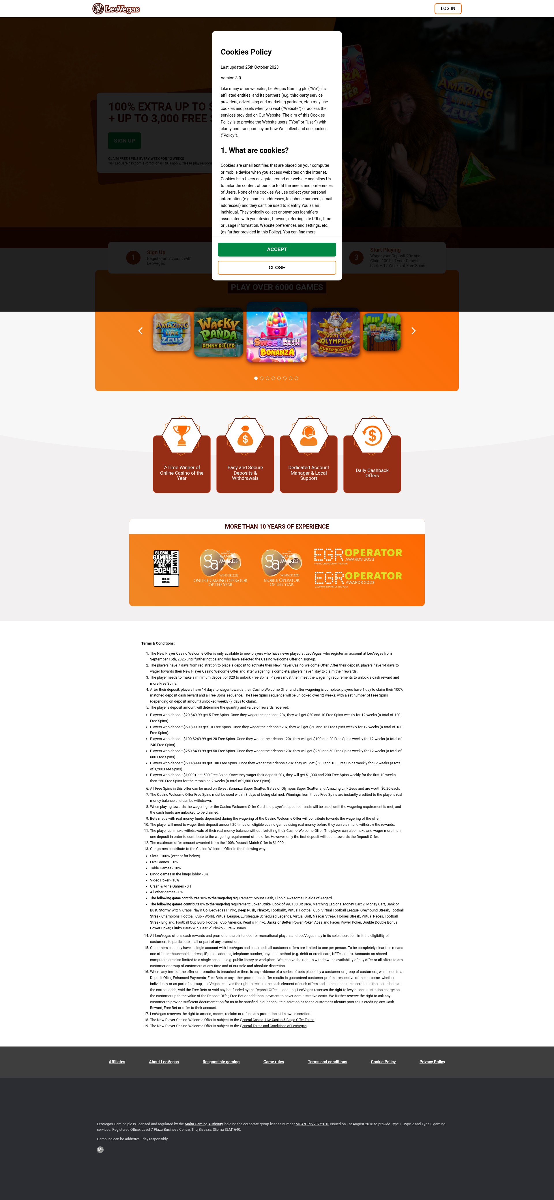 Landing Page