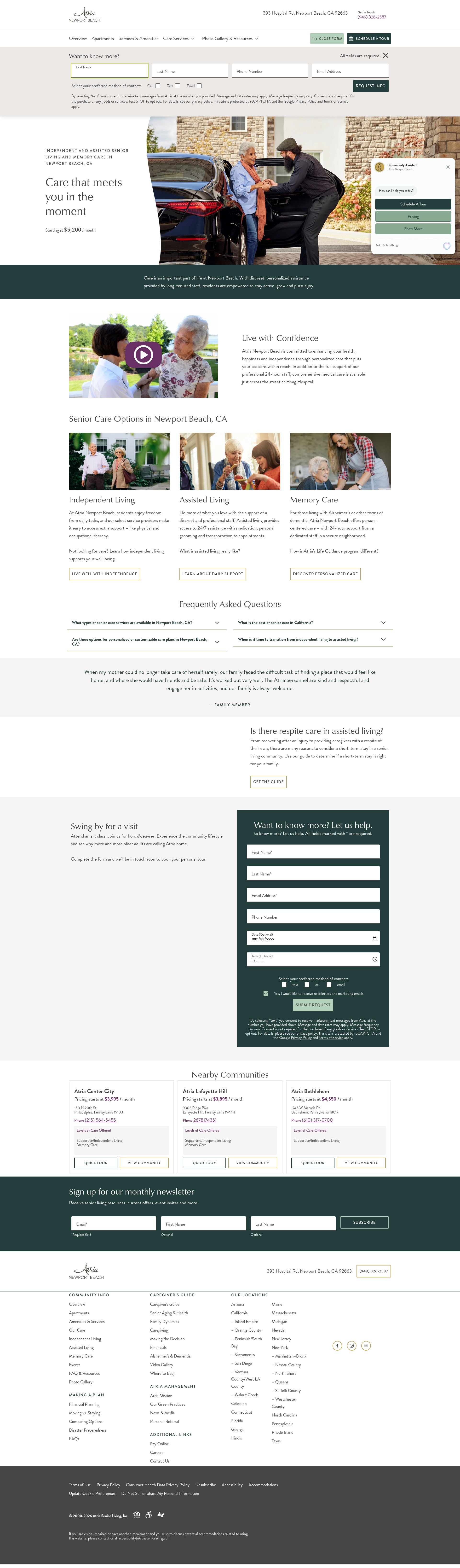 Landing Page