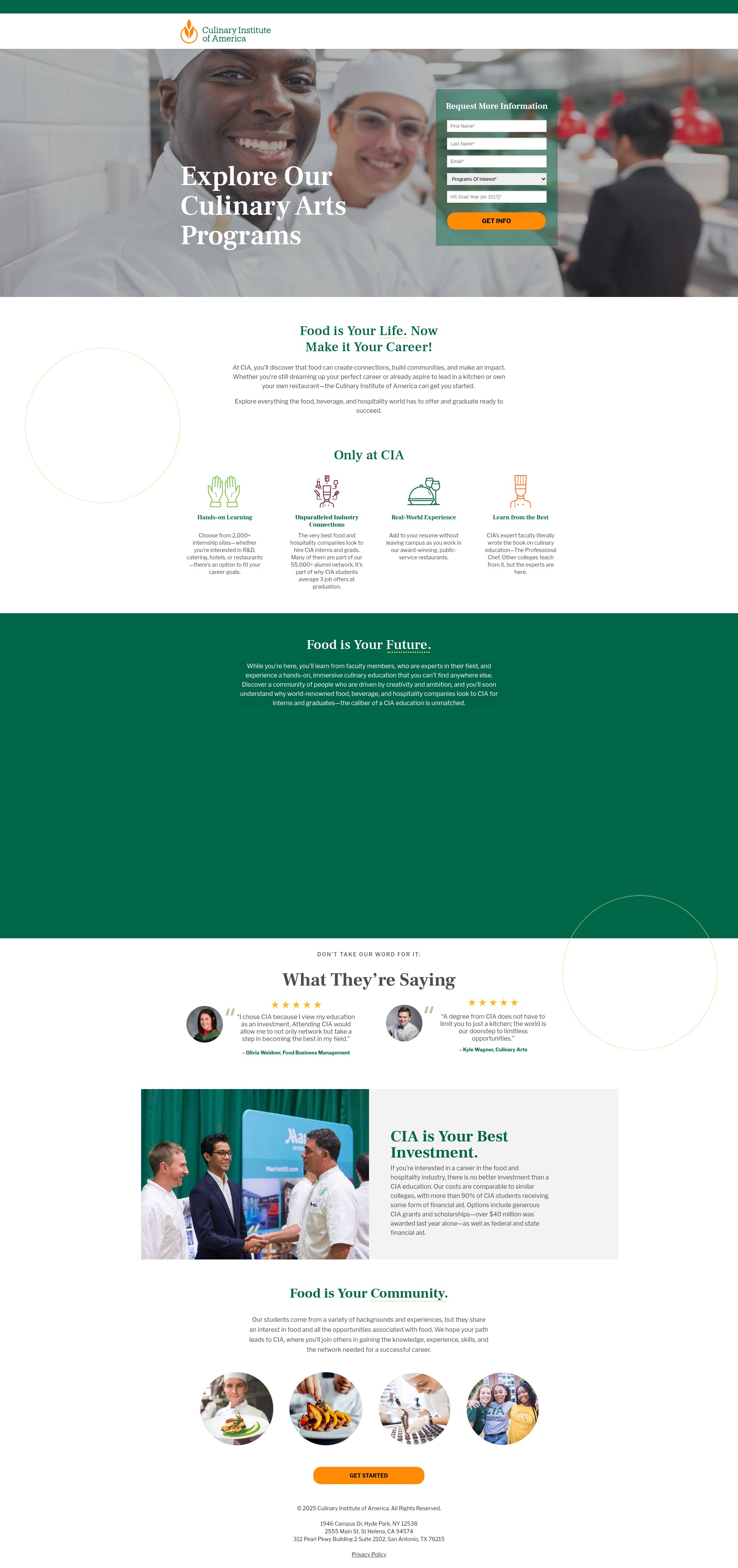 Landing Page