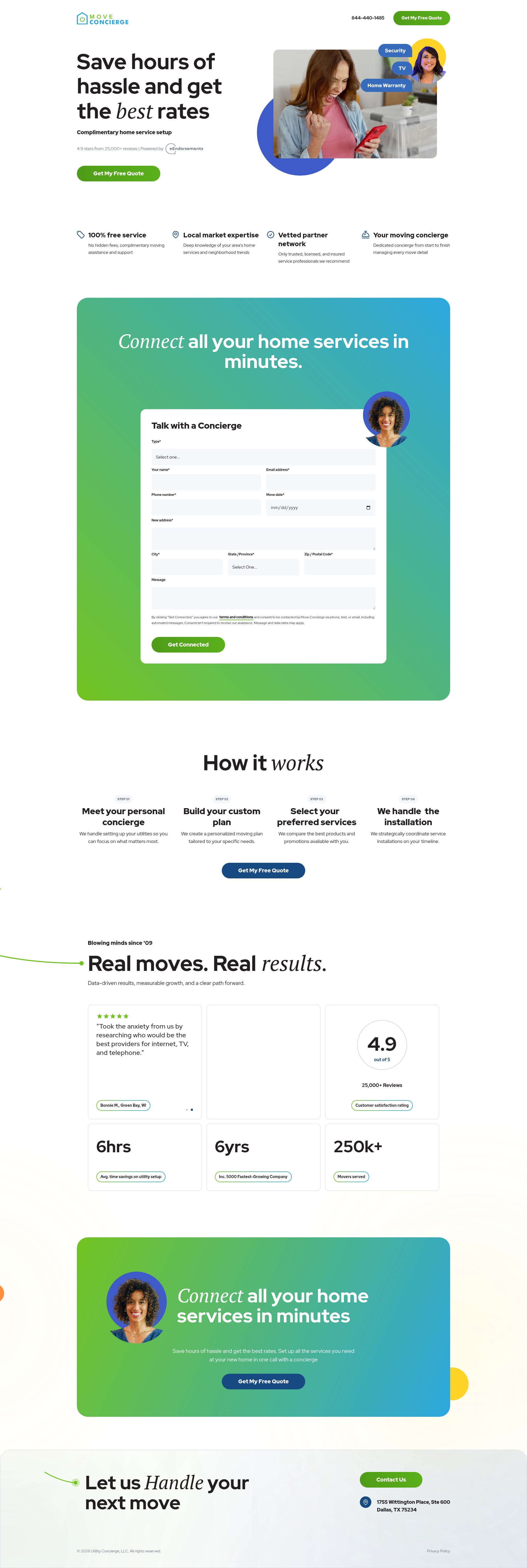 Landing Page