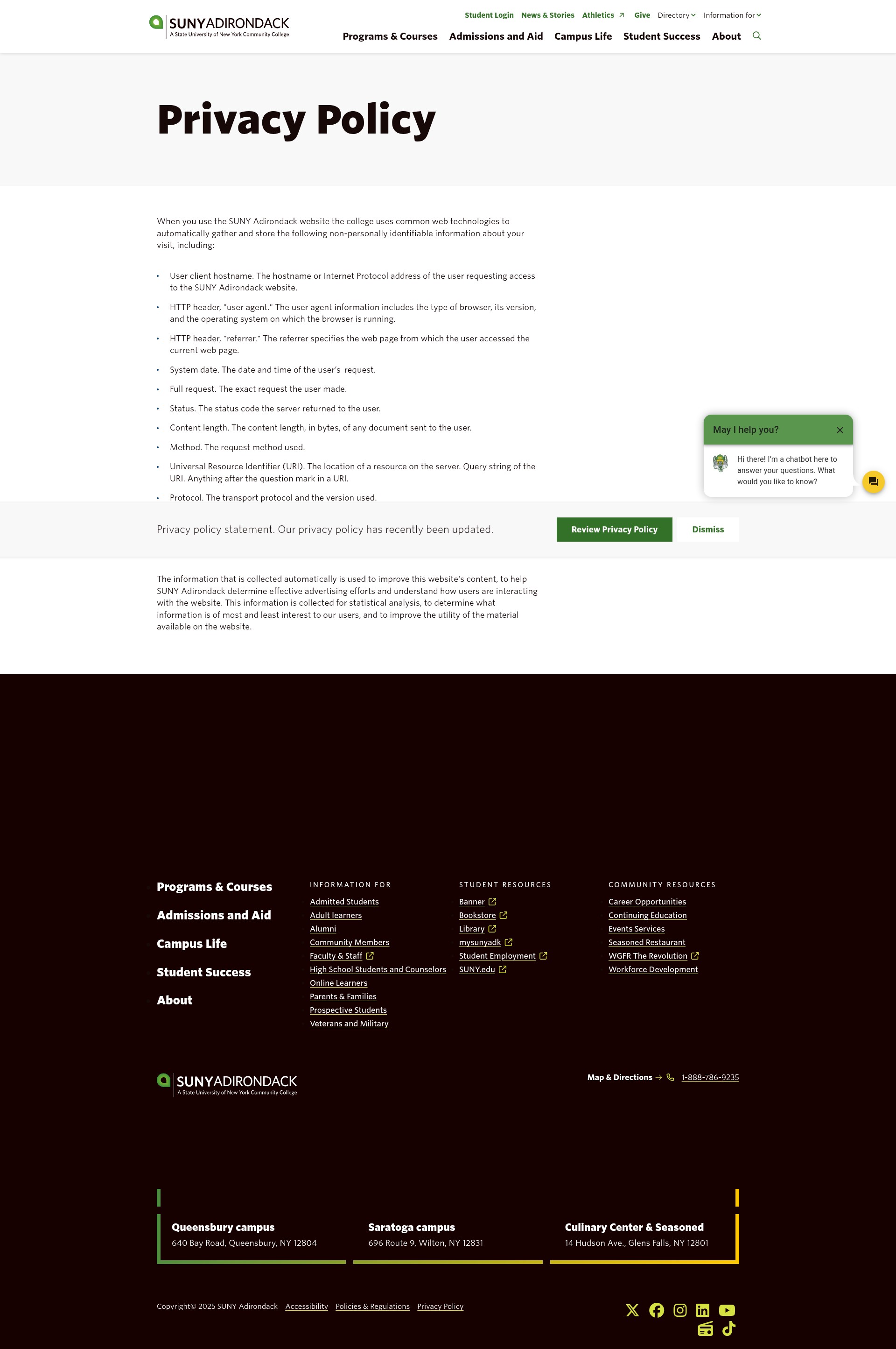 Landing Page