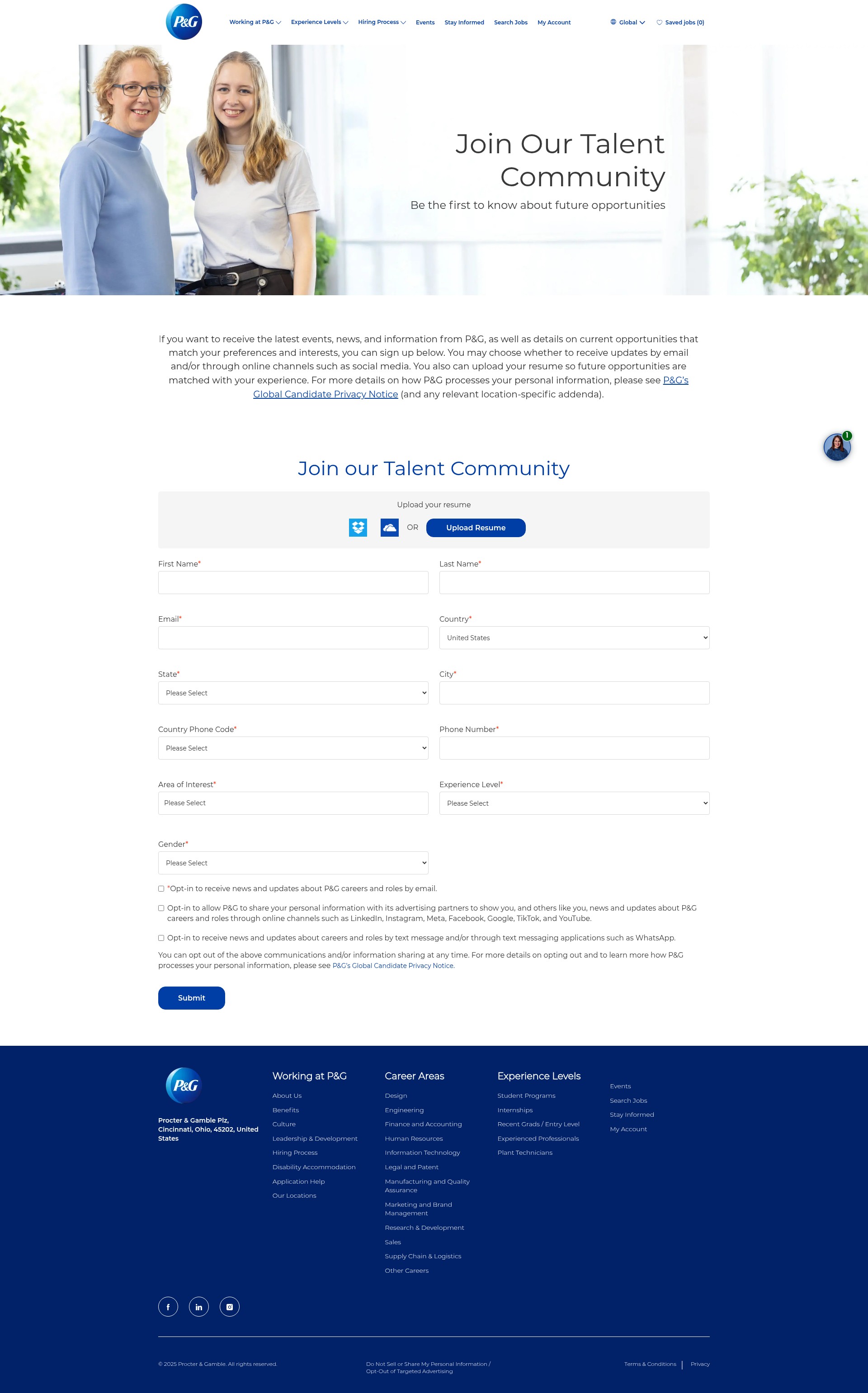 Landing Page
