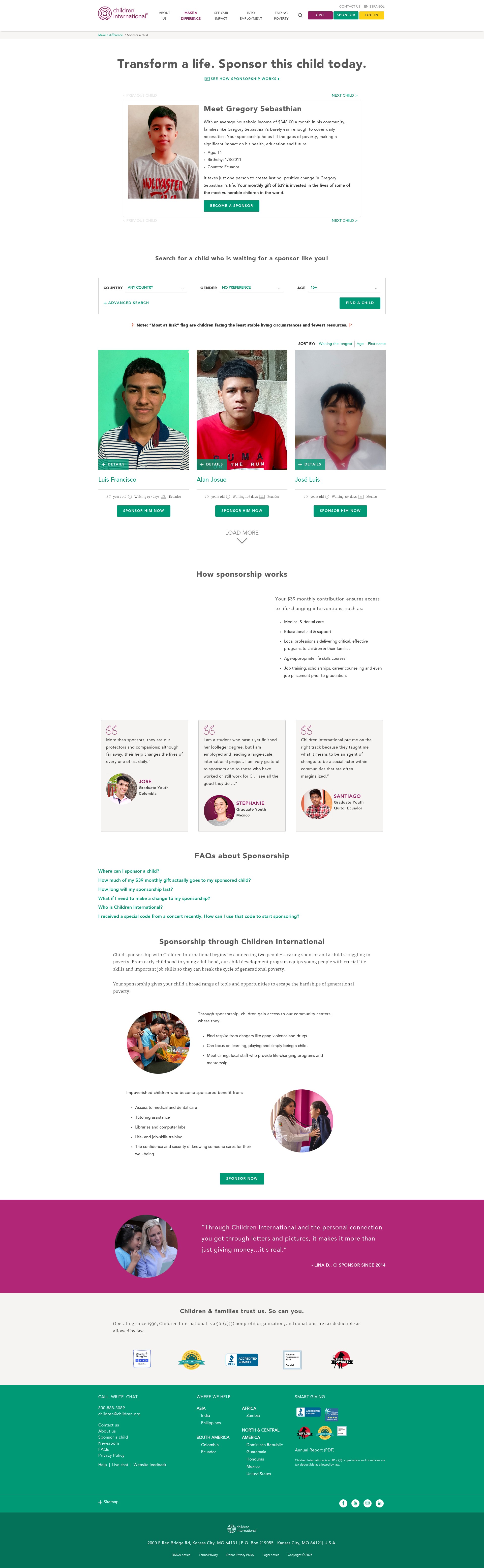 Landing Page