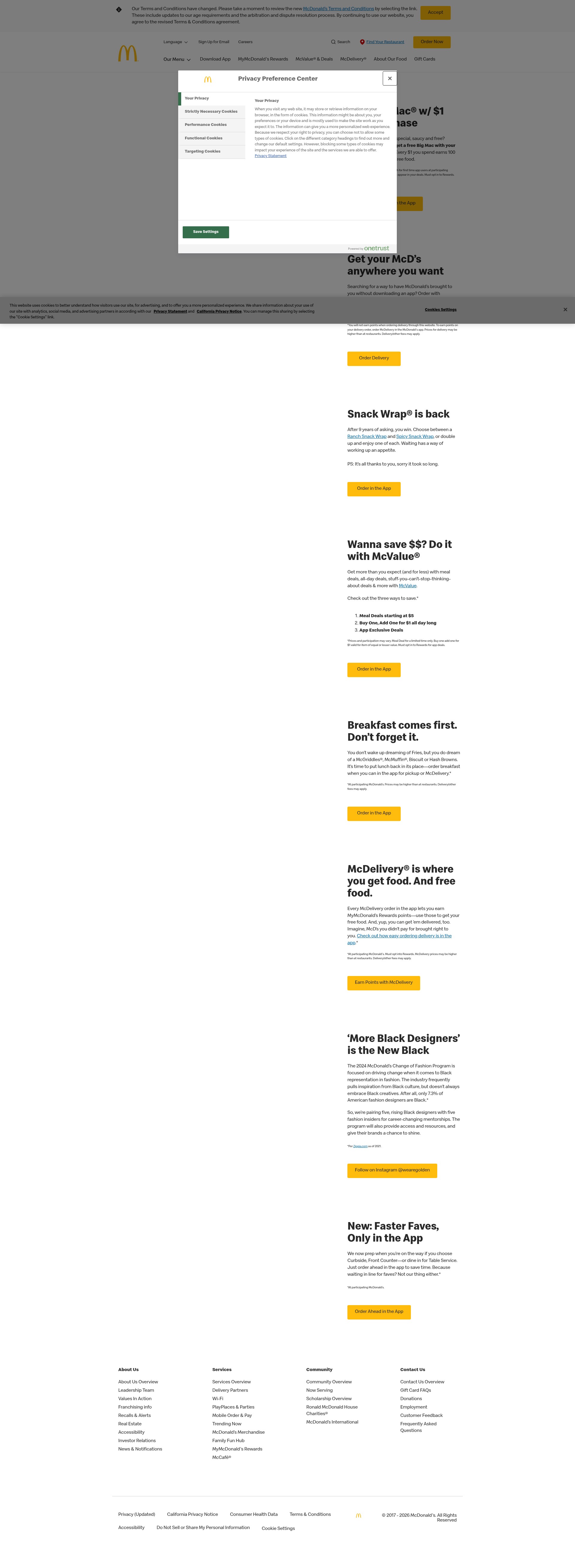 Landing Page
