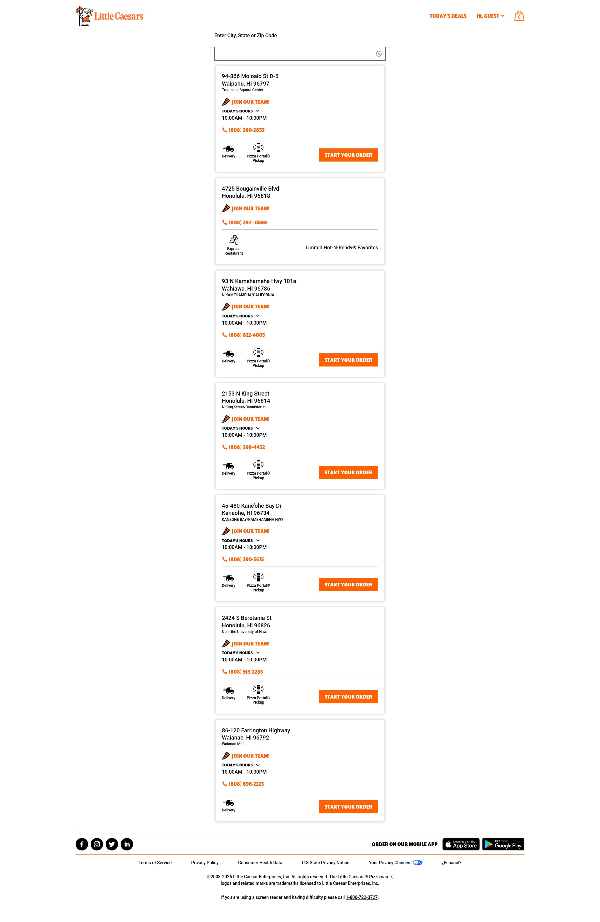 Landing Page