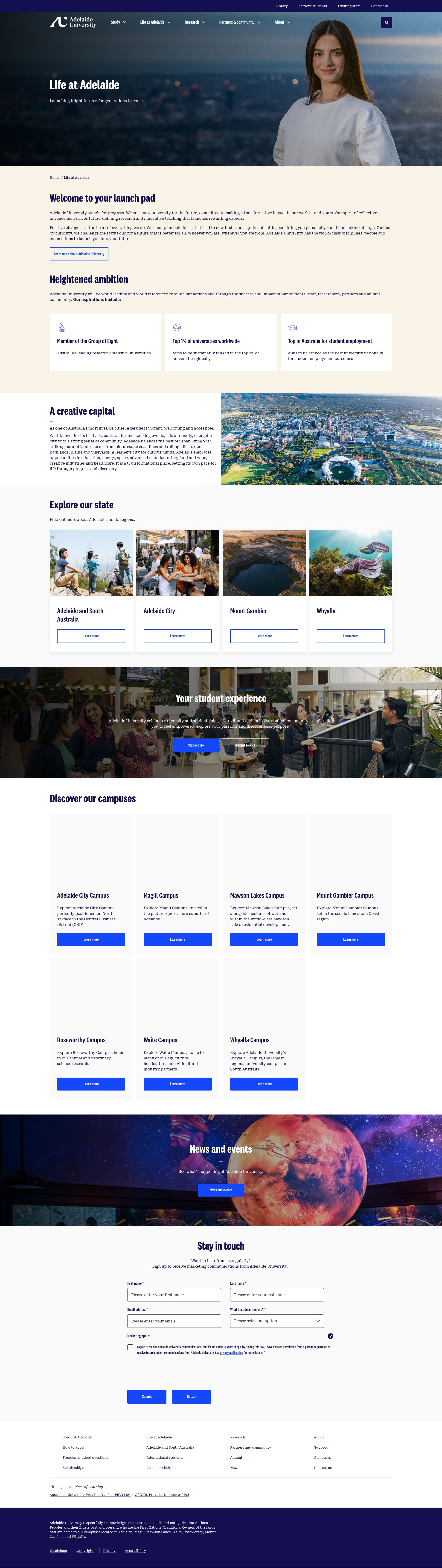 Landing Page