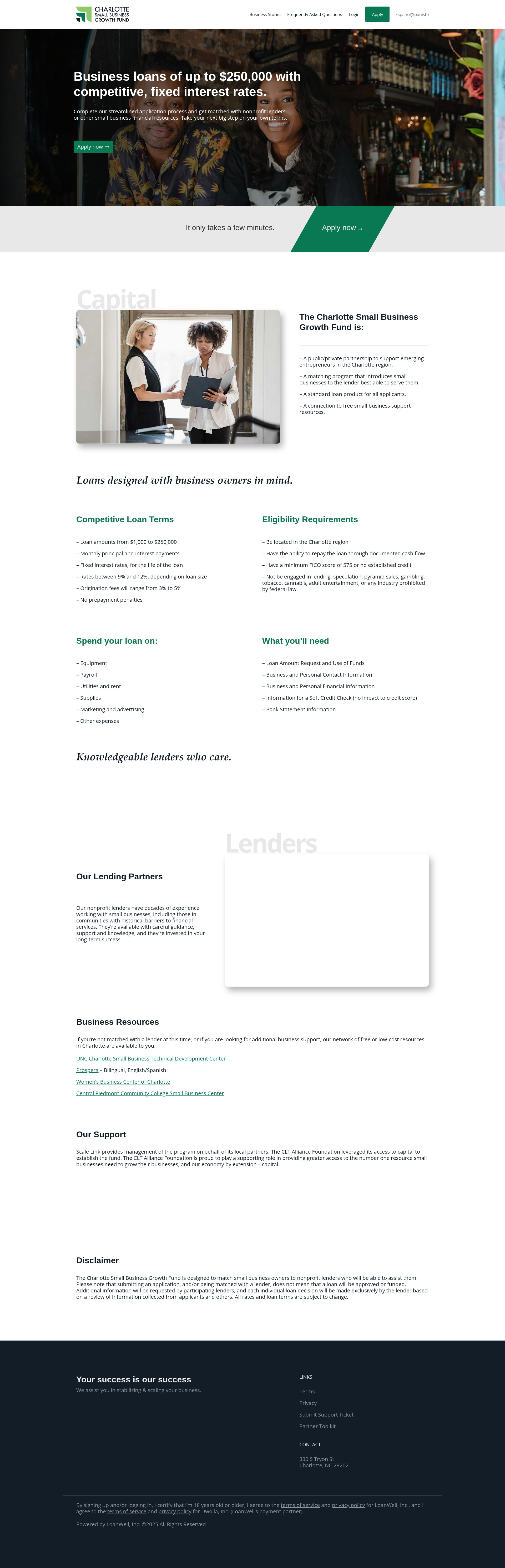 Landing Page