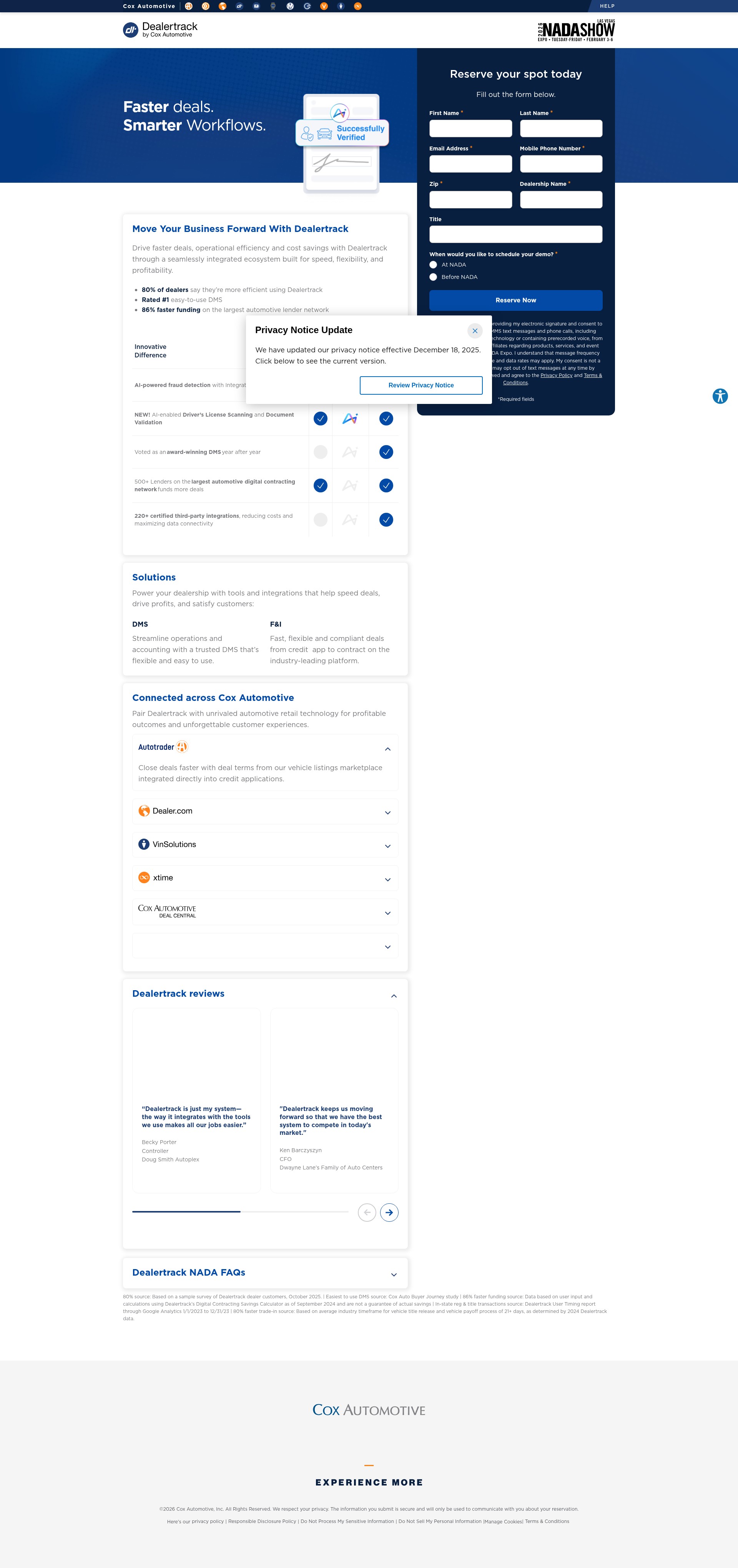 Landing Page