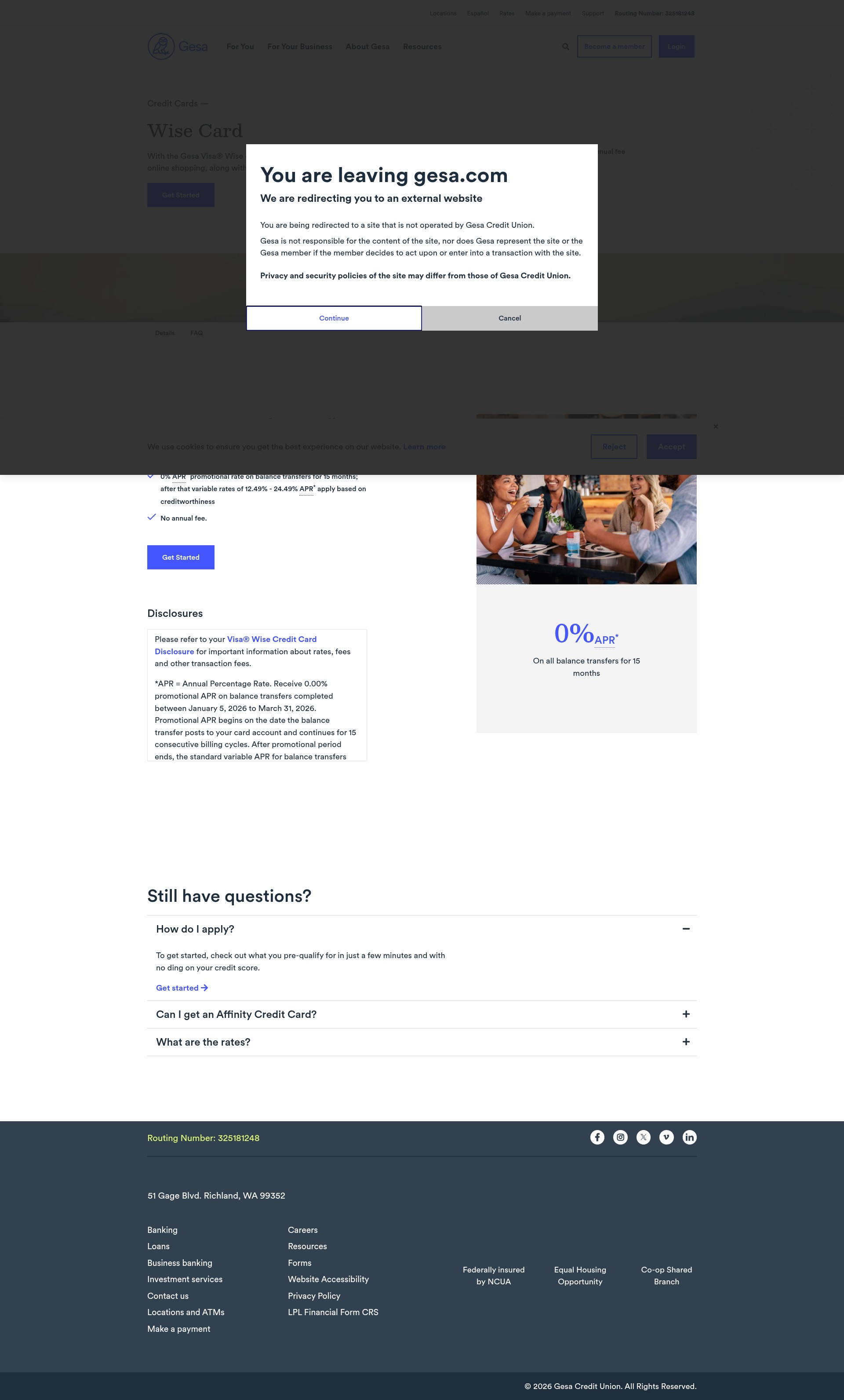 Landing Page