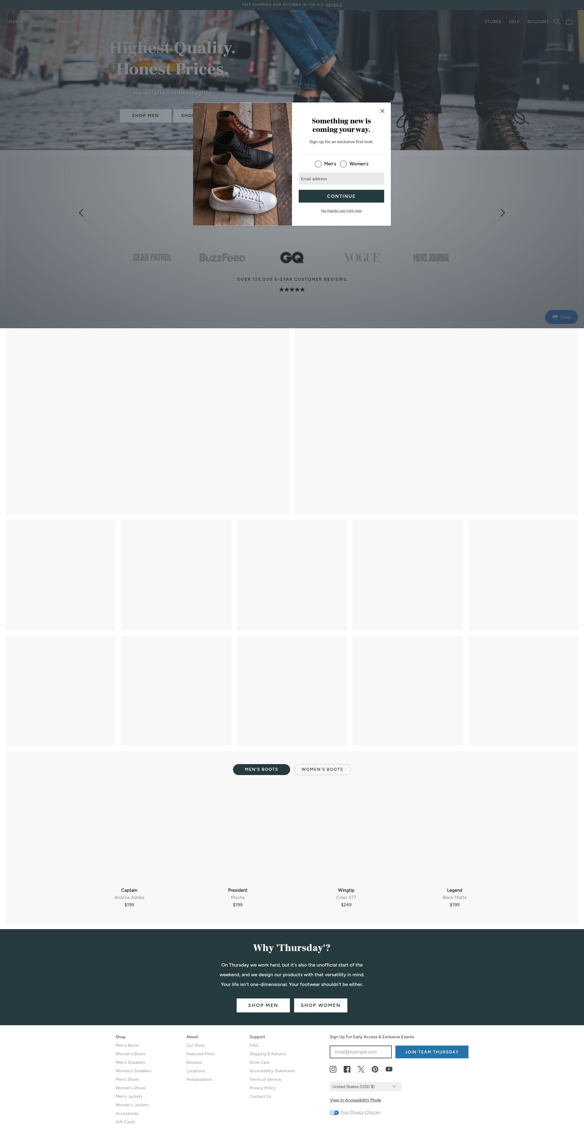 Landing Page