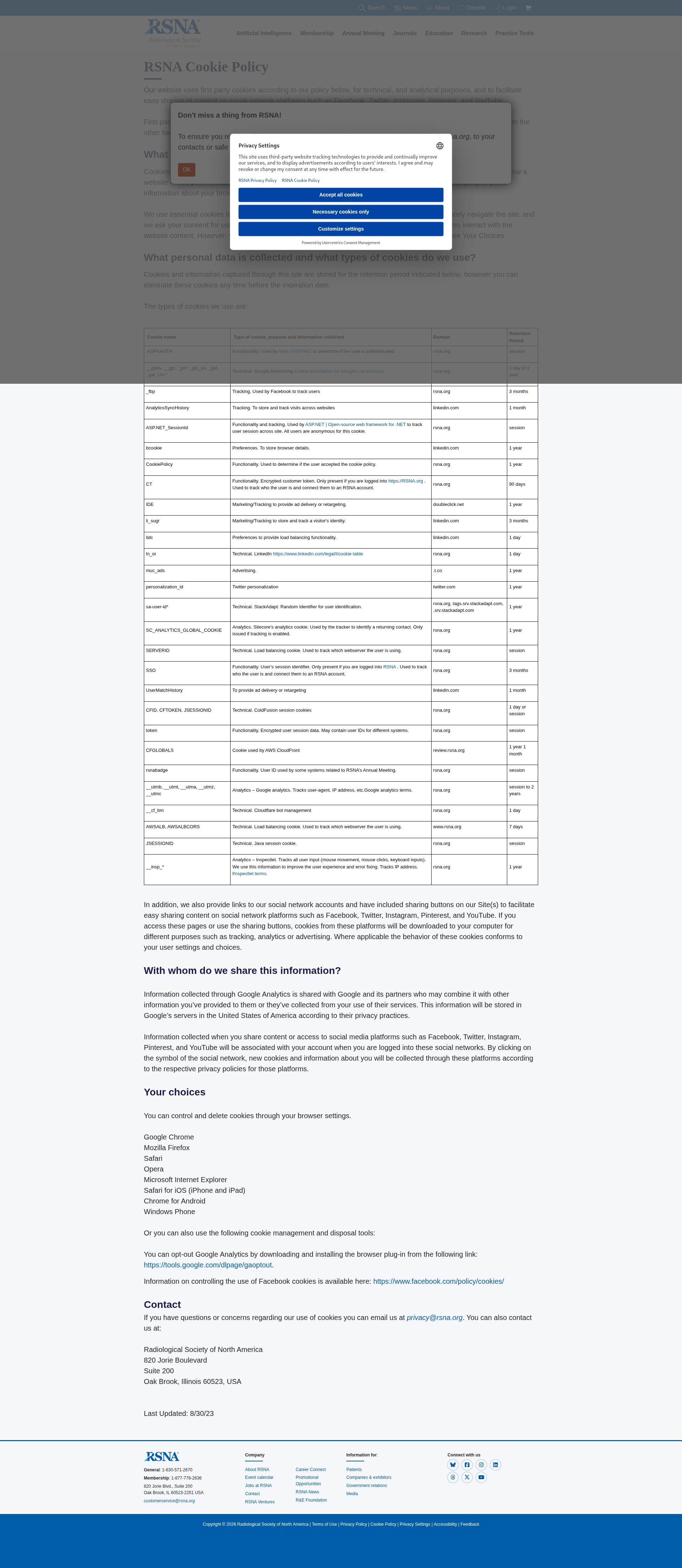 Landing Page