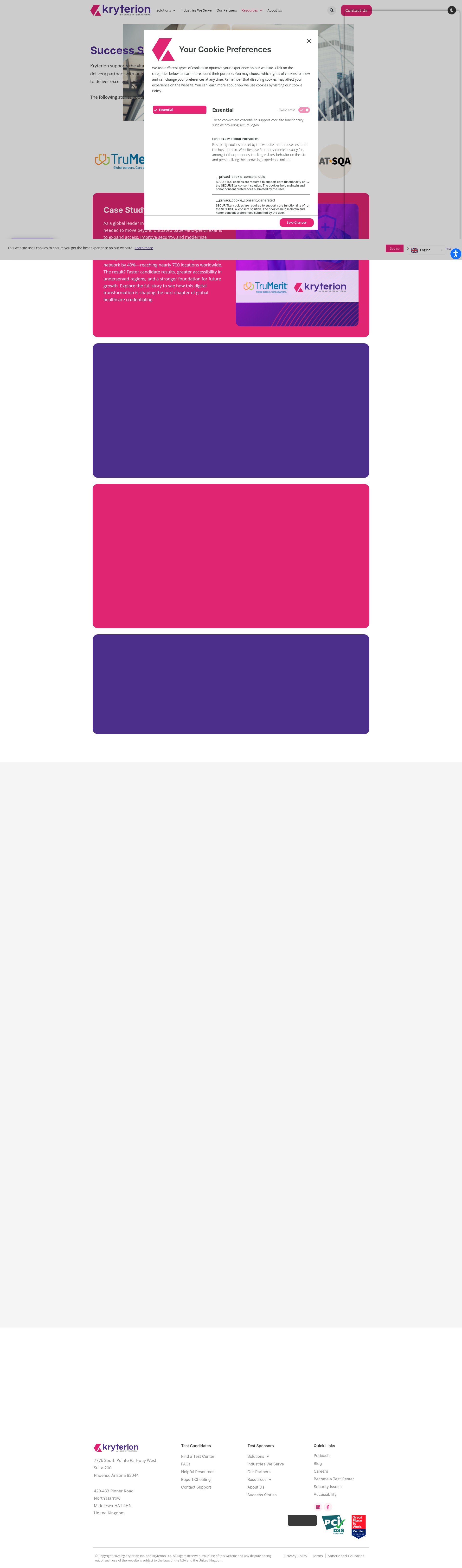 Landing Page