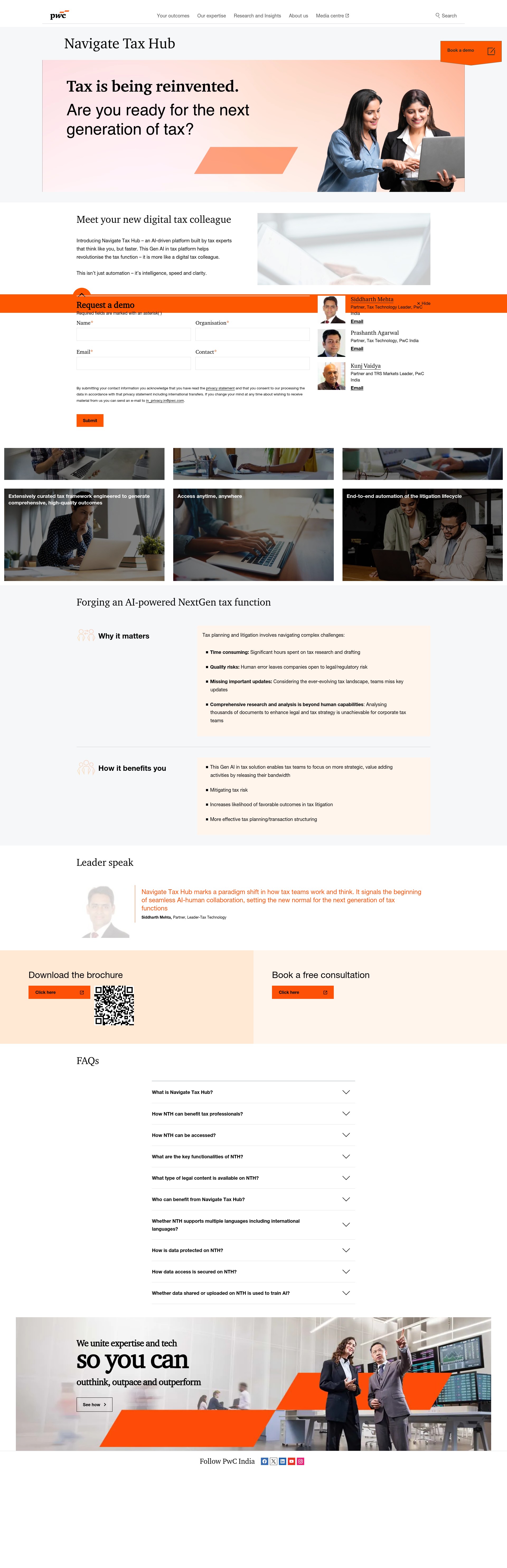 Landing Page